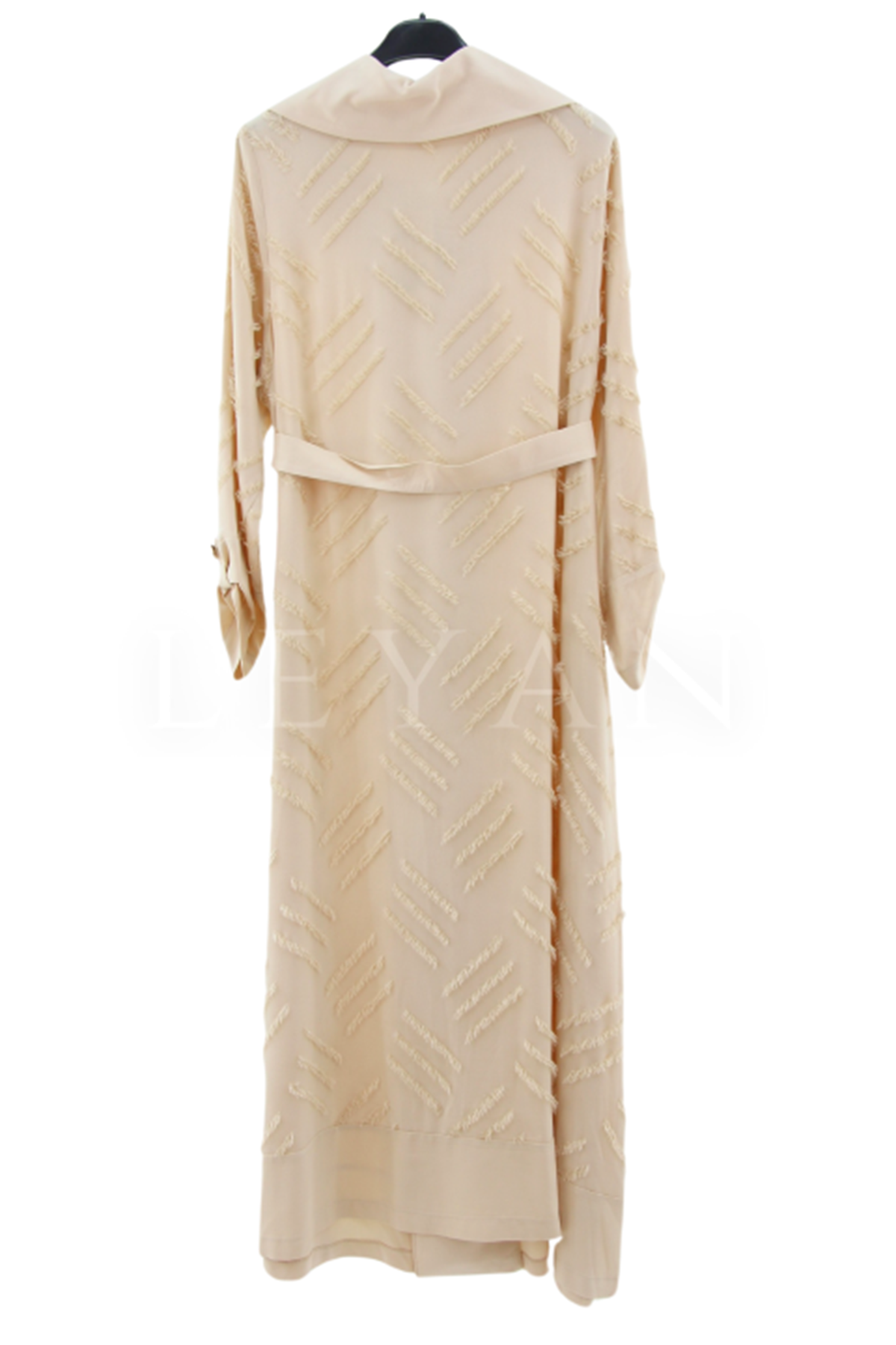 Orhan Store Püskül Detaylı Pardesü- LYN03612 Bej