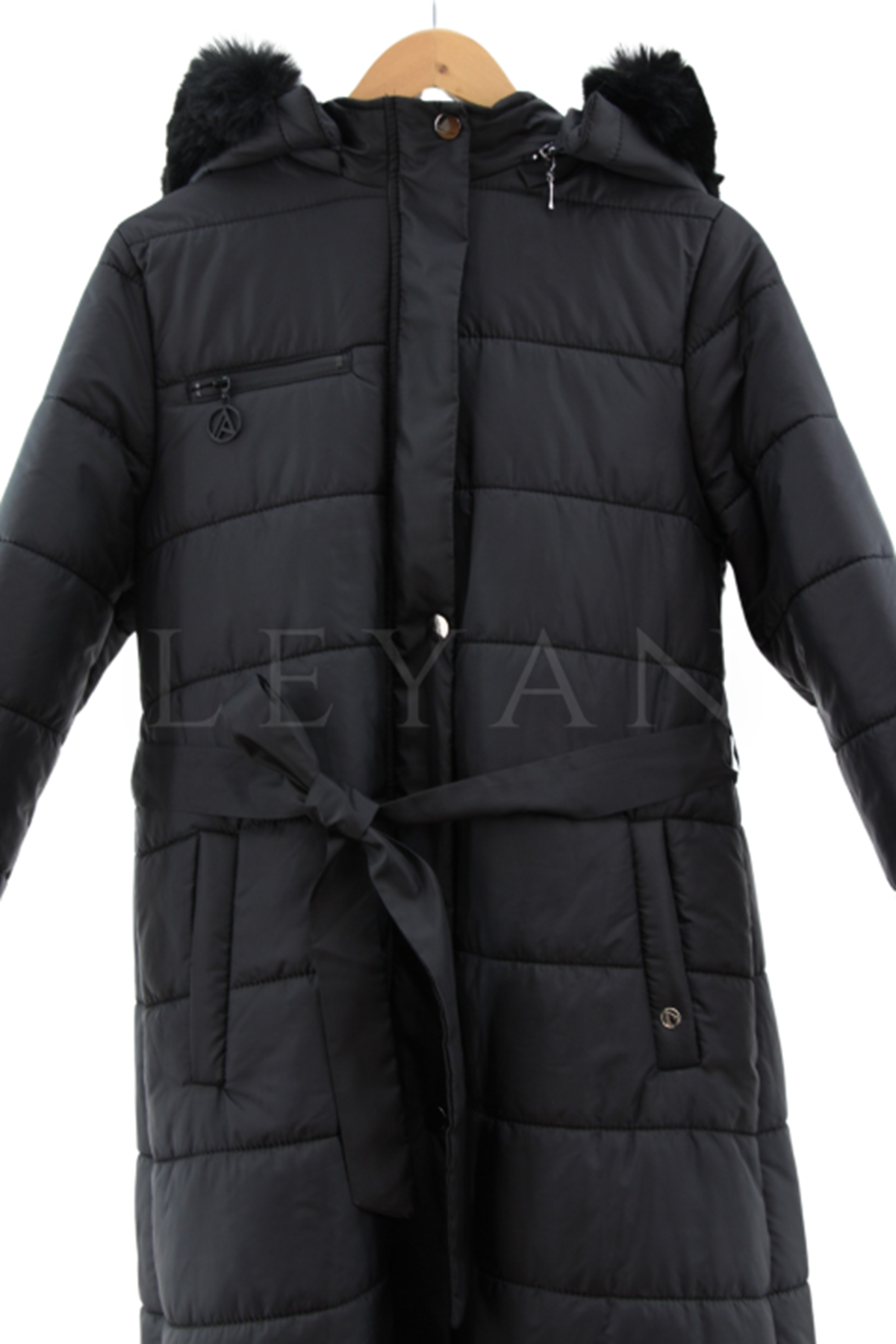 Armine Trend Kapitone Mont- LYN03274 Siyah