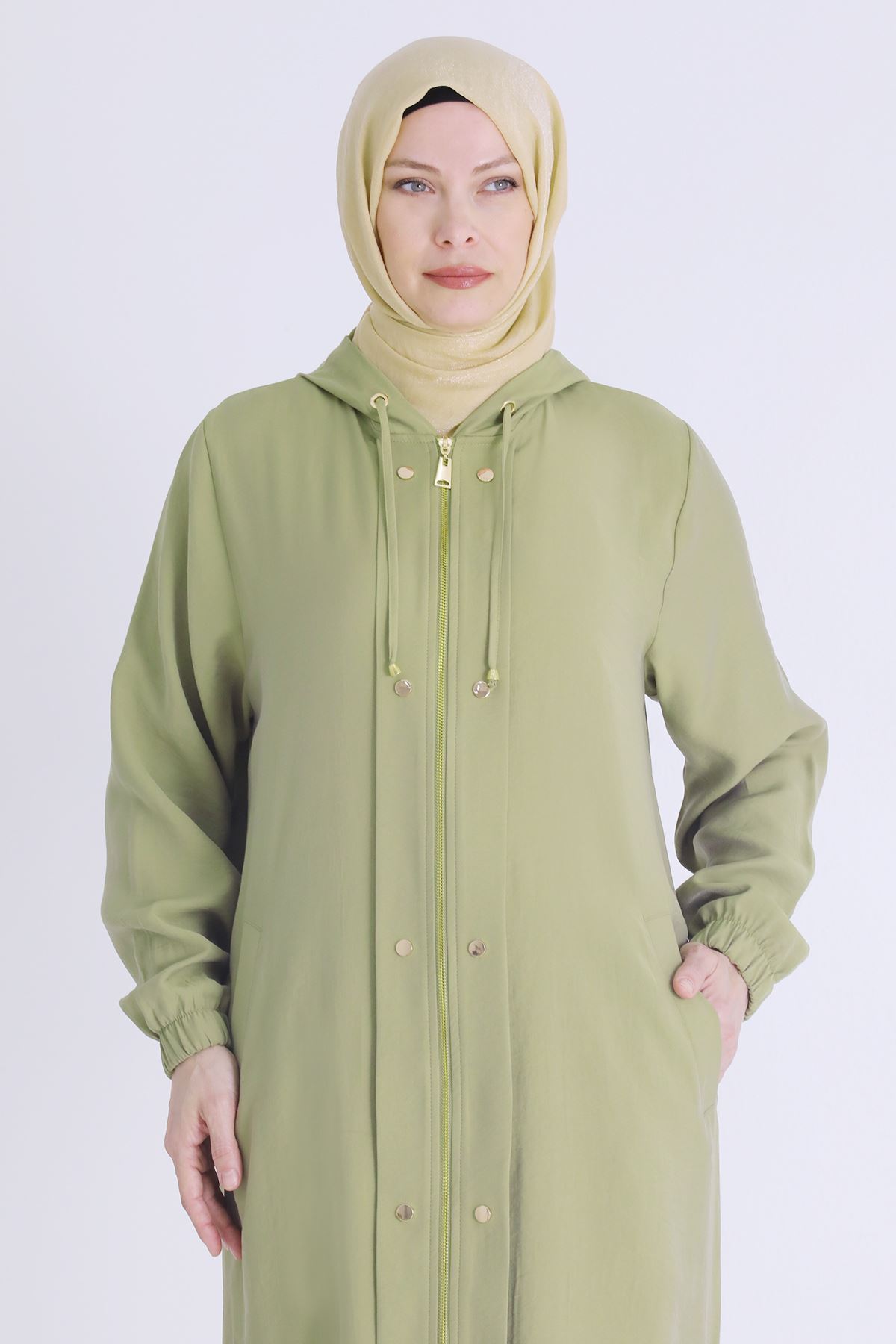 Behrem Tensel Aerobin Kap- LYN03358 Olive