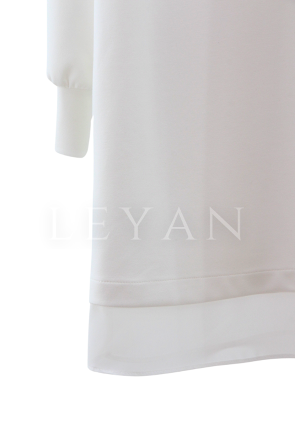 Orhan Store Şifonlu Pantolonlu Takım- LYN03373 Ekru