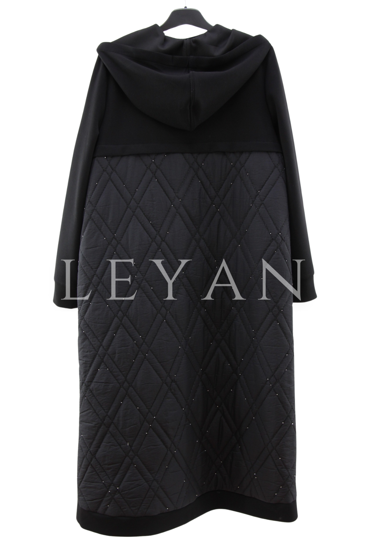 Dule Kapitone Detaylı Kap- LYN04364 Siyah