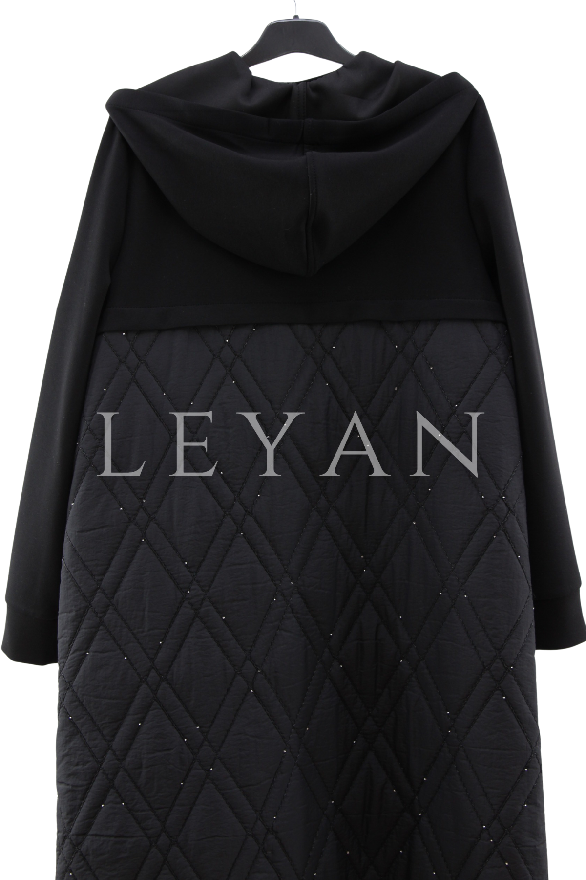 Dule Kapitone Detaylı Kap- LYN04364 Siyah