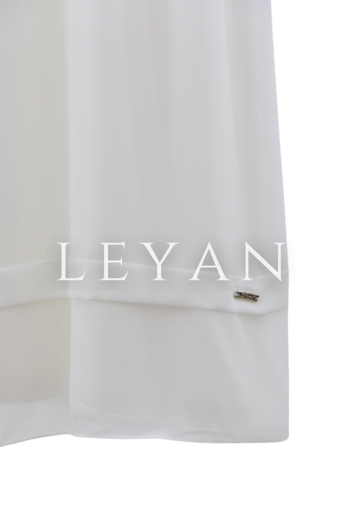 Rayon Detaylı Kolsuz Şifon İçlik- LYN01399  Ekru