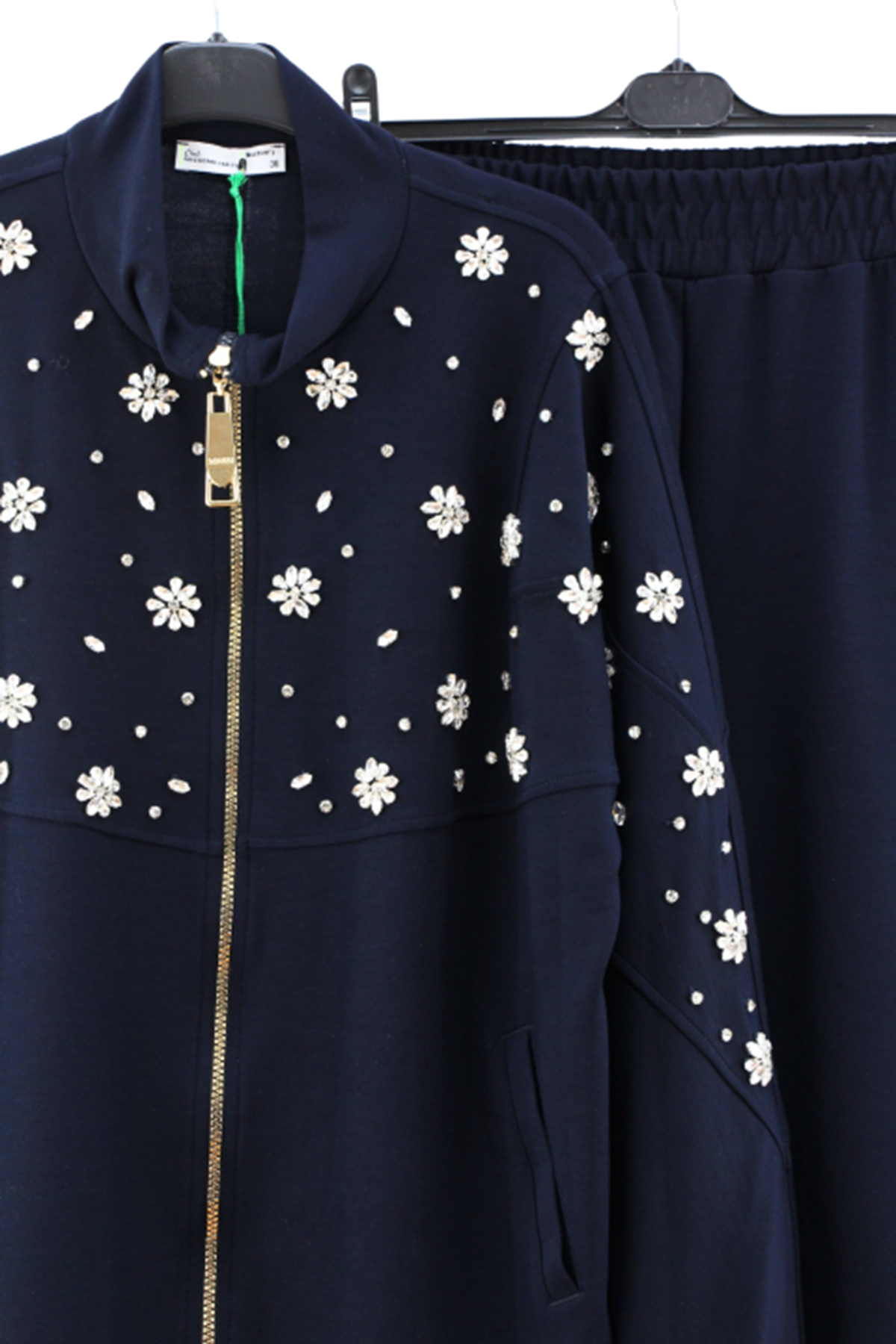 Missemramiss İşlemeli Modal Takım- LYN04349 Lacivert