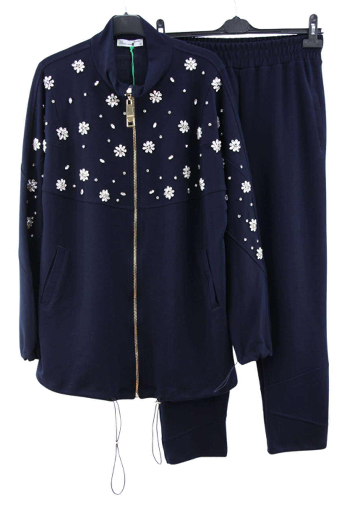 Missemramiss İşlemeli Modal Takım- LYN04349 Lacivert