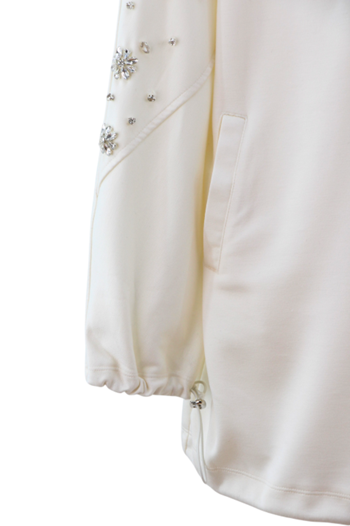 Missemramiss İşlemeli Modal Takım- LYN04349 Ekru