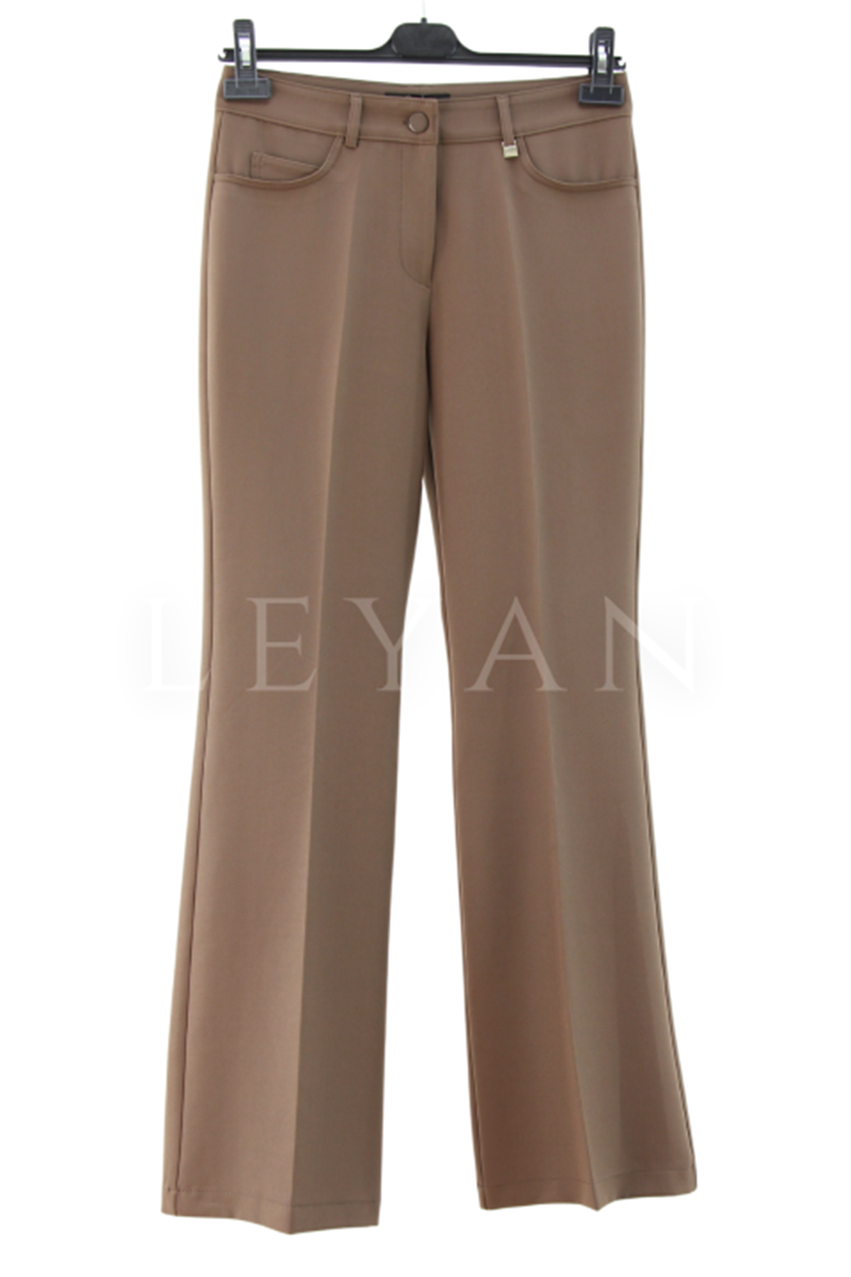 Sentez İspanyol Paça Pantolon- LYN01454 Vizon