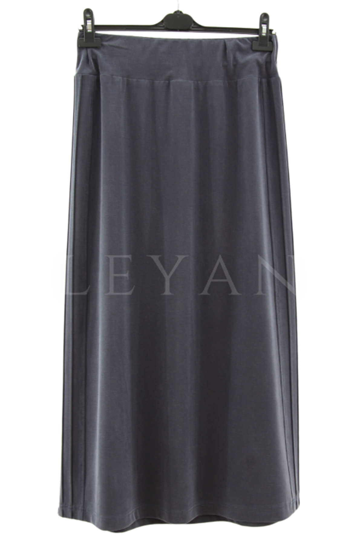 Sentez Nervürlü Etek- LYN03596 Lacivert