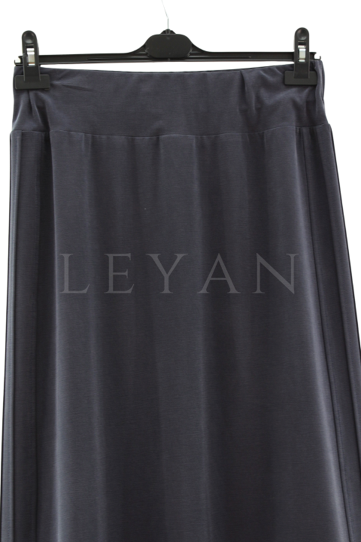 Sentez Nervürlü Etek- LYN03596 Lacivert