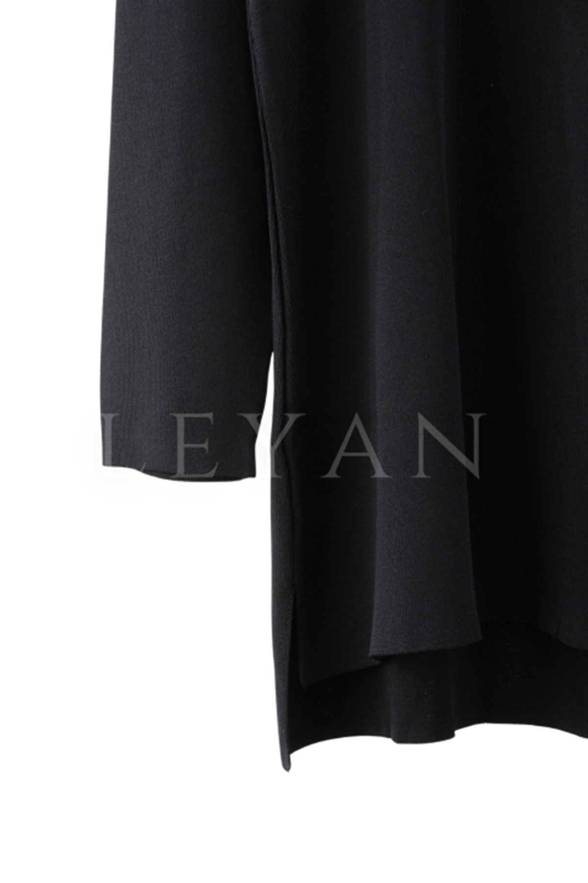 Nuss Balıkçı Yaka Takım- LYN04075 Siyah