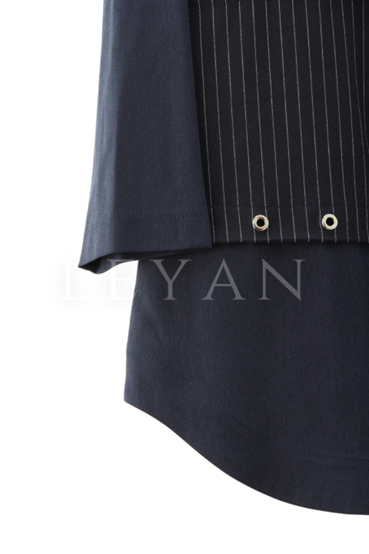 Orhan Store Kuşgözü Detaylı Cepli Takım- LYN03848 Lacivert