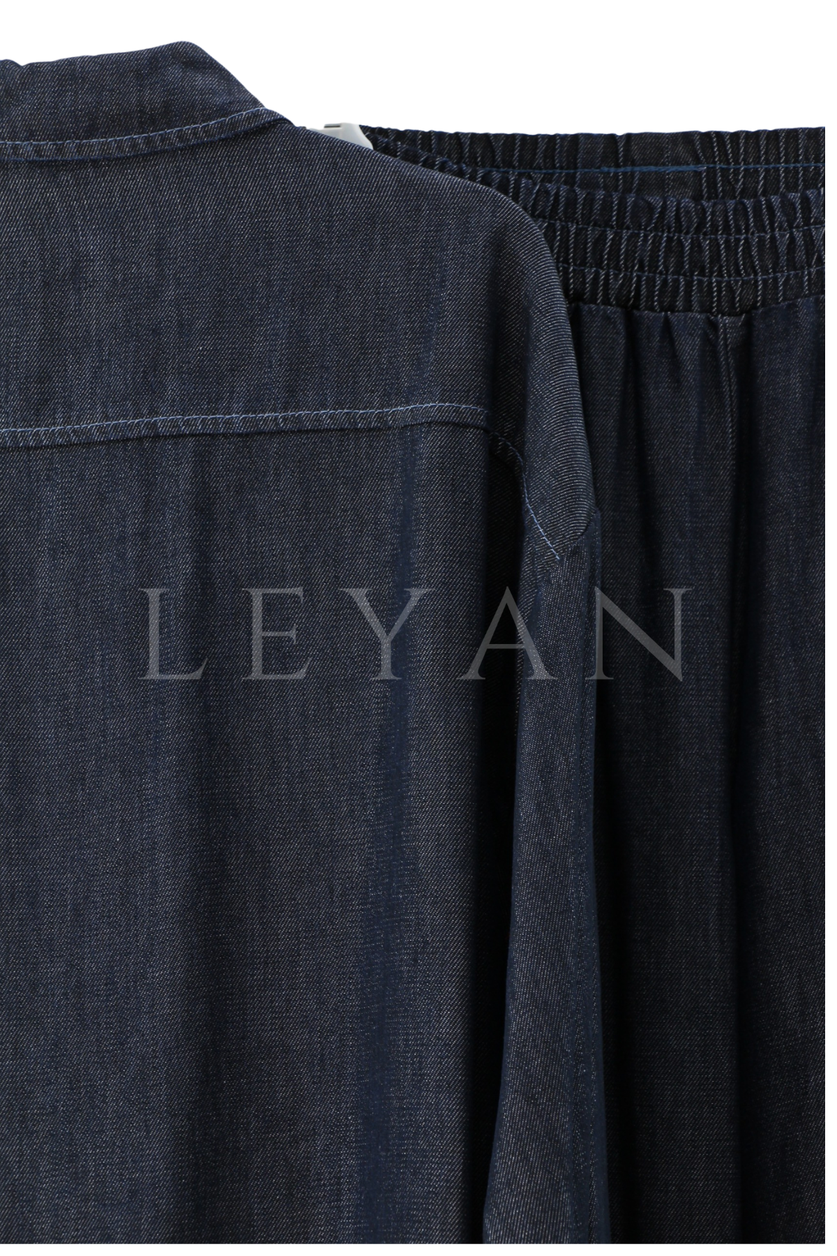 Denim Tensel Takım- LYN04397 Koyu Mavi