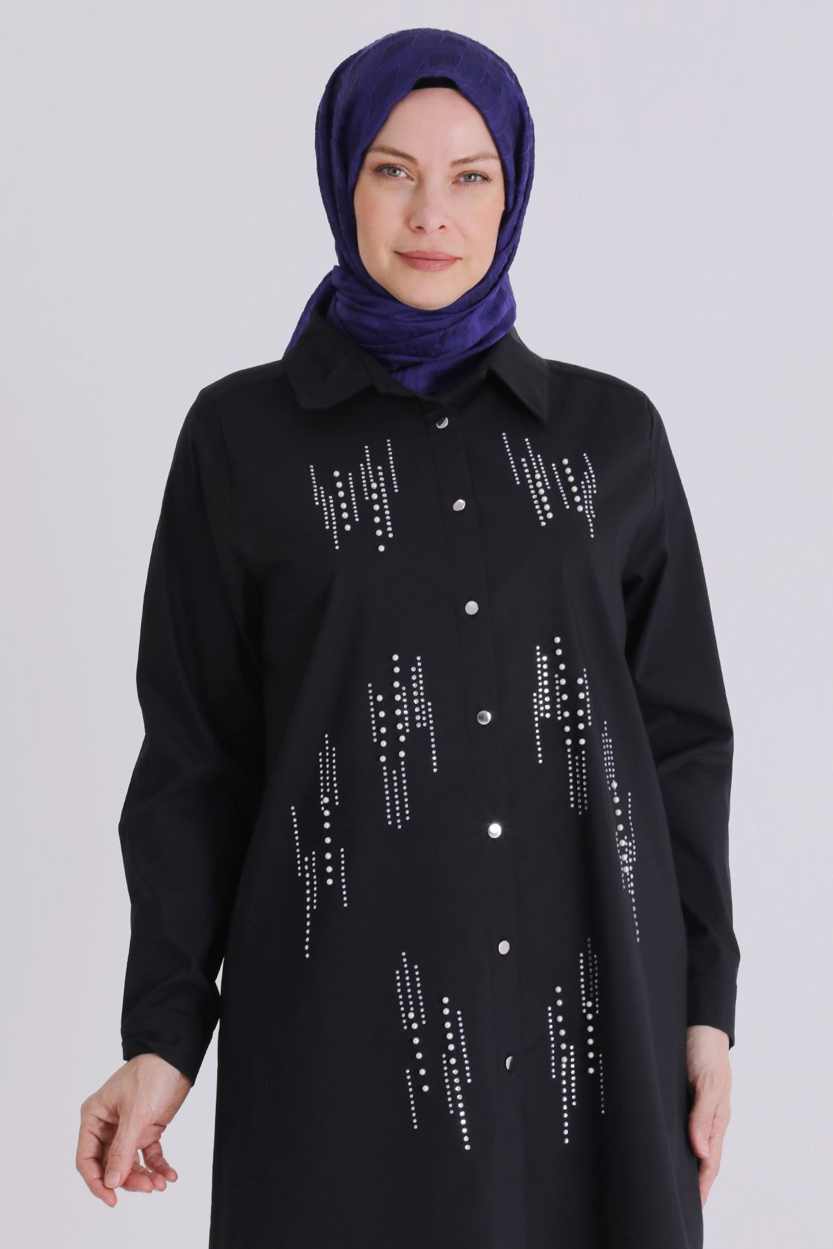 Behrem Tunik- LYN04373 Siyah