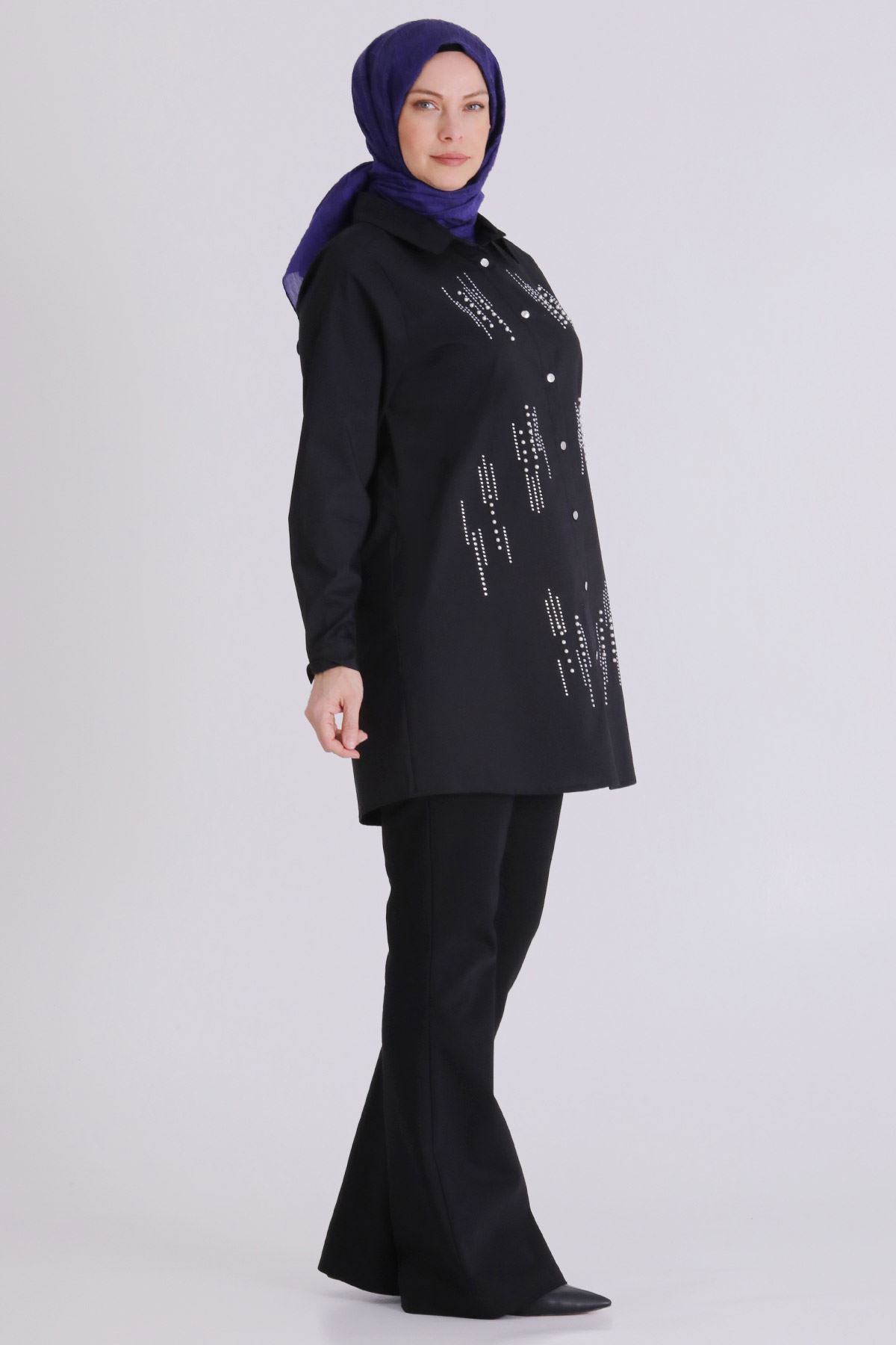 Behrem Tunik- LYN04373 Siyah