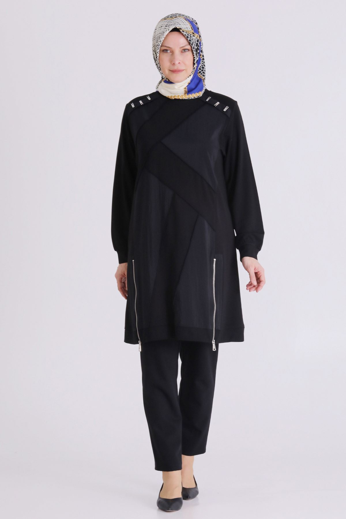 Behrem Tunik- LYN04376 Siyah