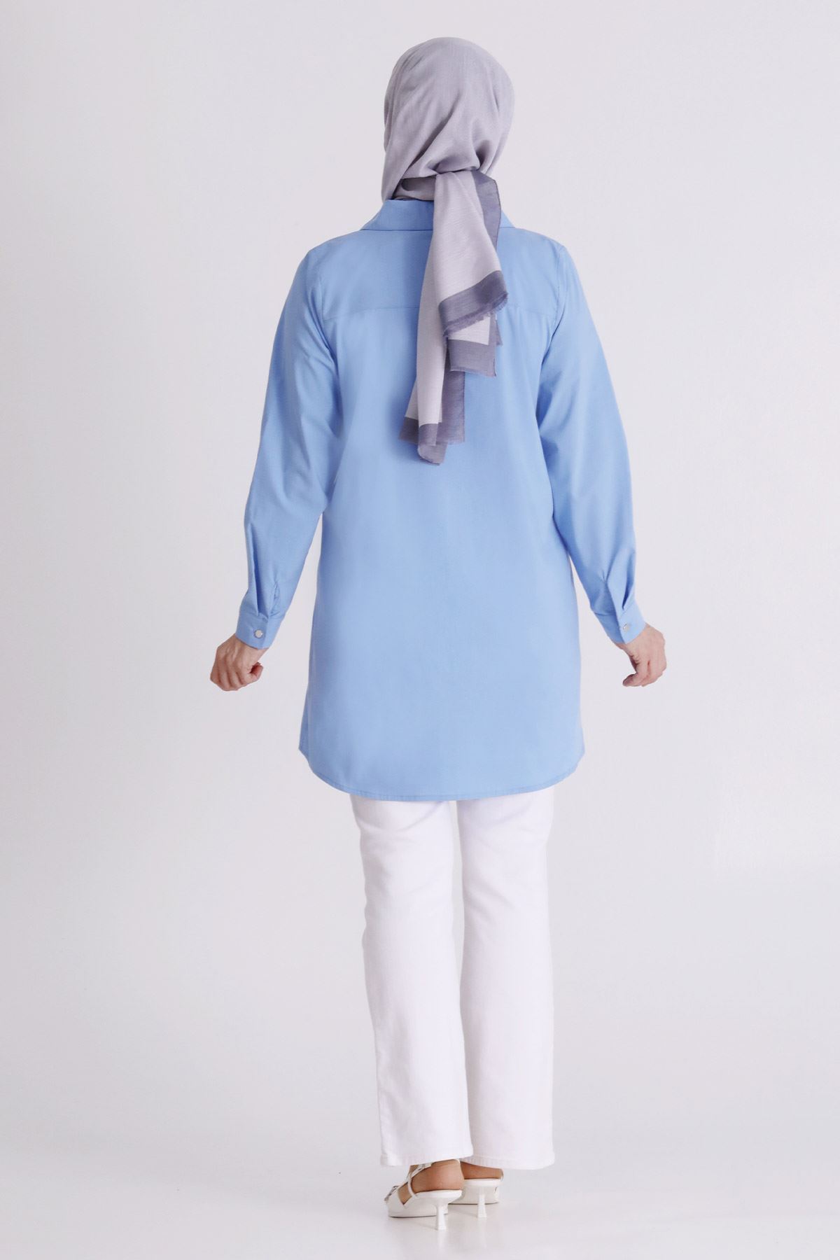 Behrem Tunik- LYN04373 Mavi