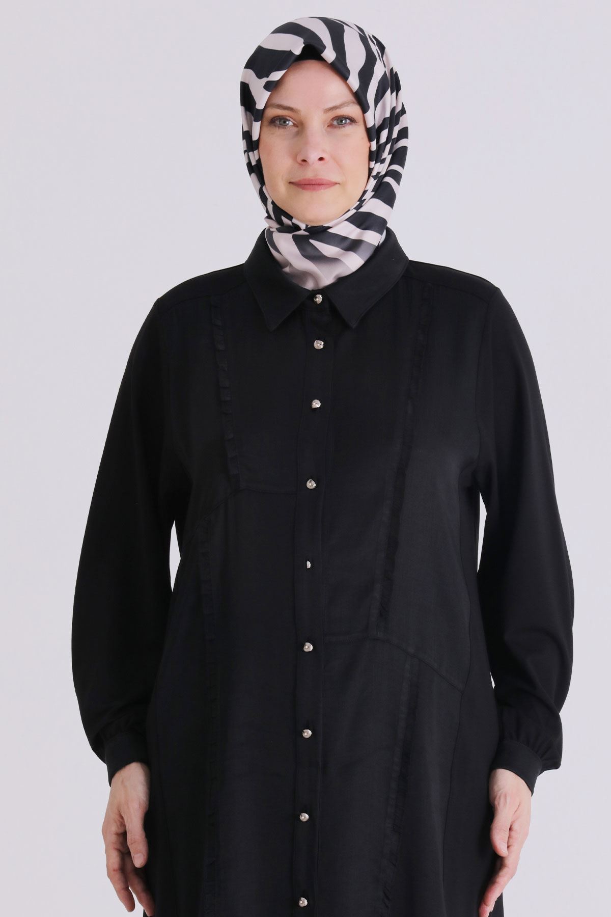 Behrem Tunik- LYN04368 Siyah