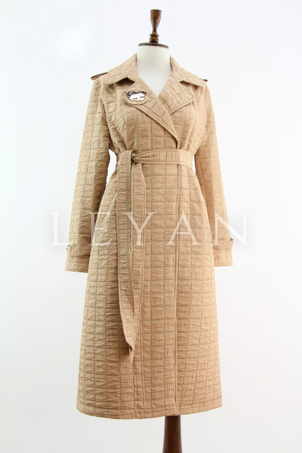 Orhan Store Trench- LYN04403 Bej