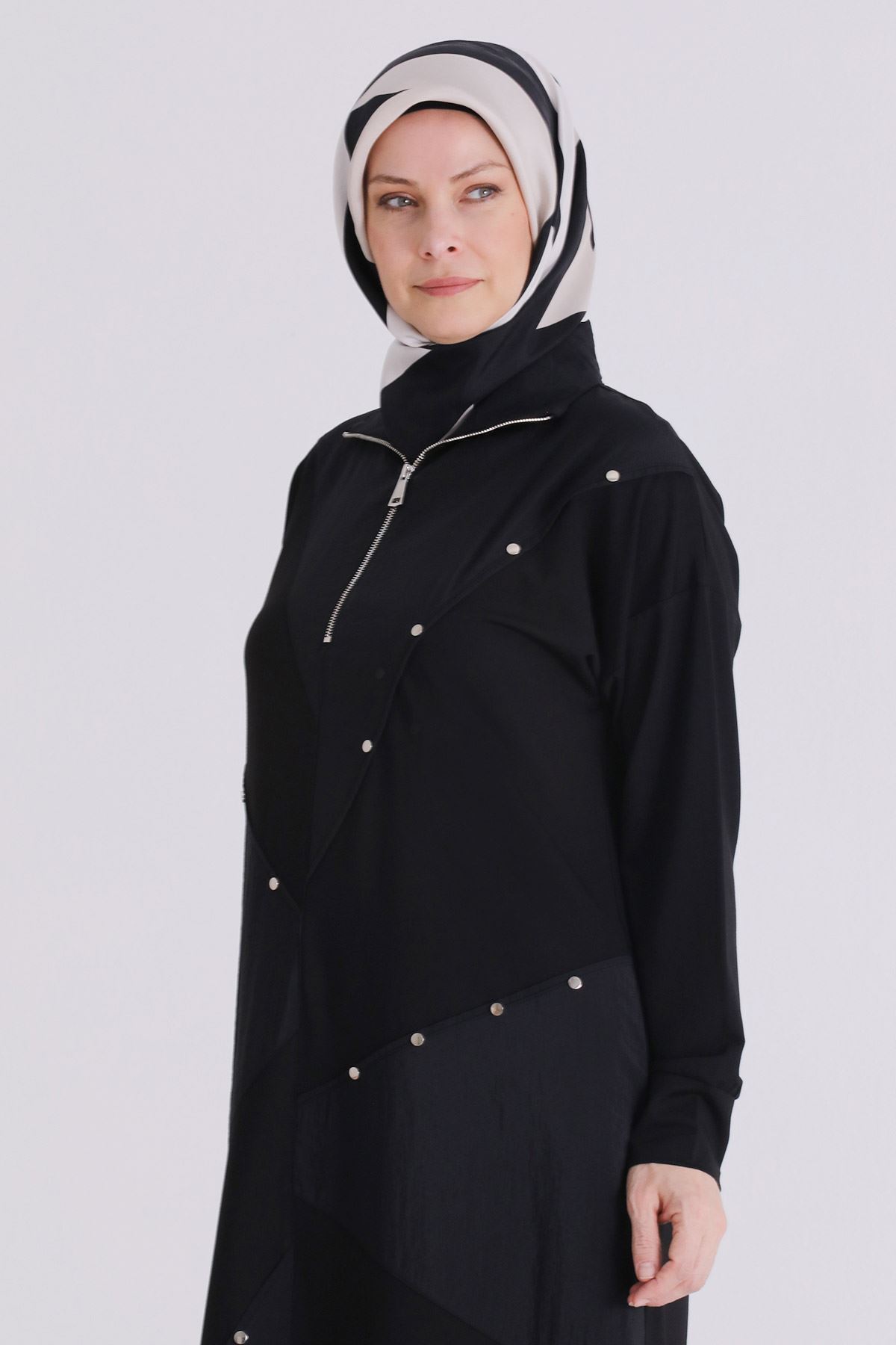 Behrem Tunik- LYN04378 Siyah