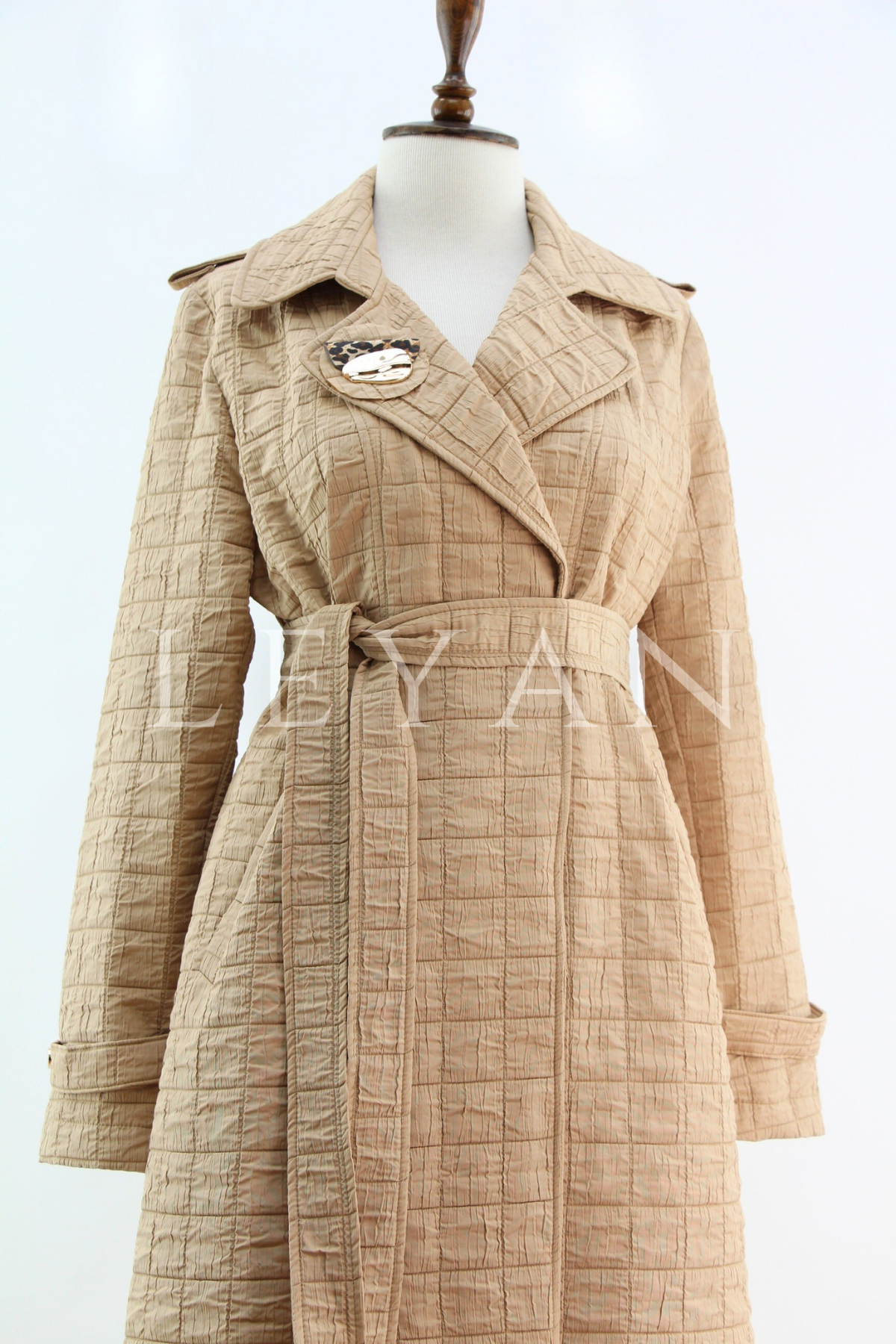 Orhan Store Trench- LYN04403 Bej