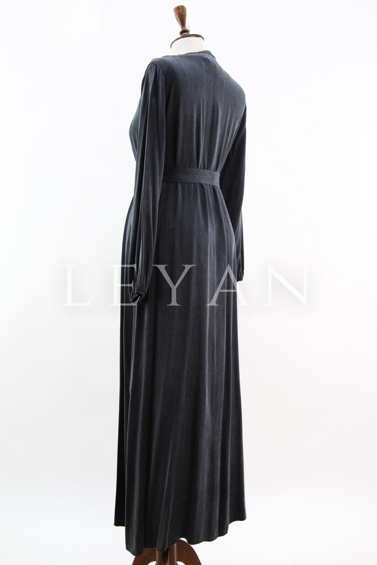 Orhan Store Elbise- LYN04404 Siyah