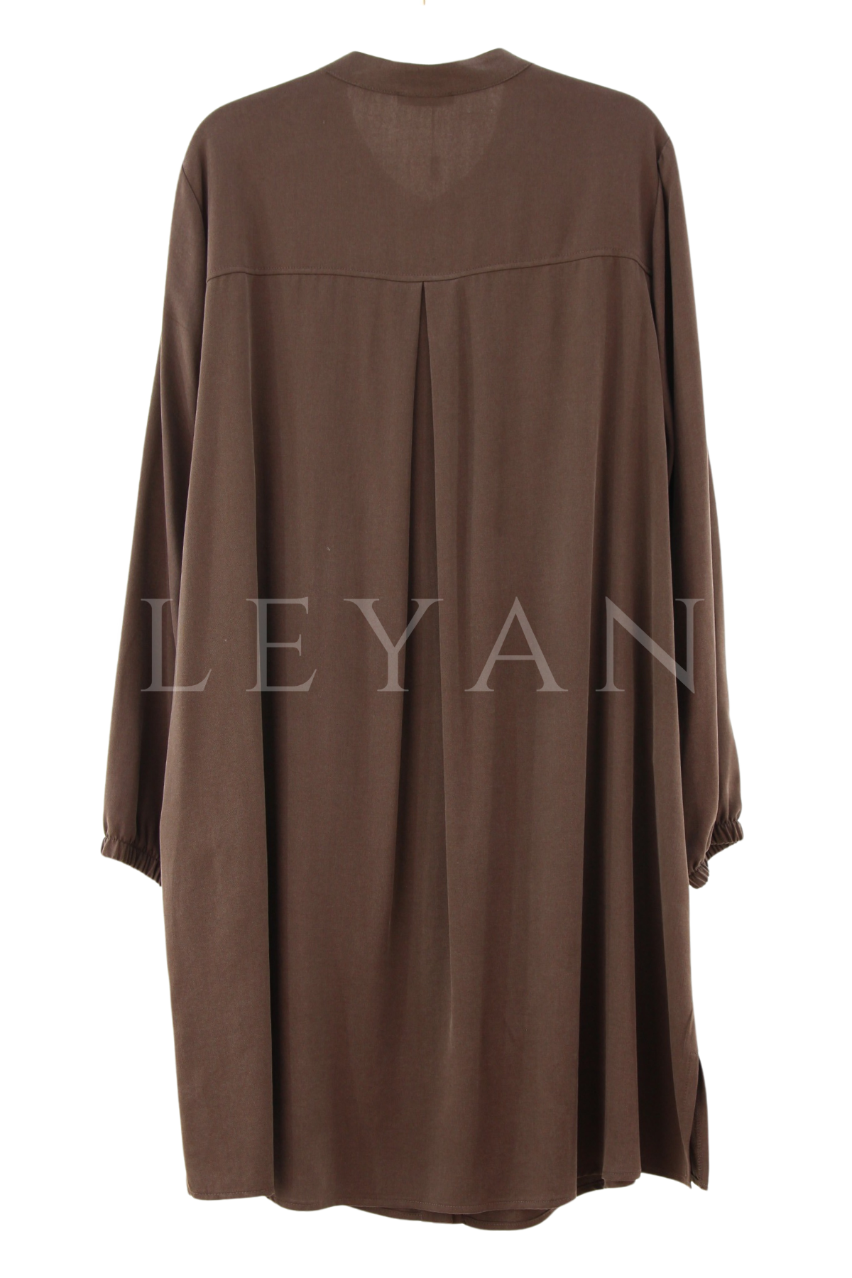 Defrina Dikişli Gömlek- LYN04413 Acı Kahve