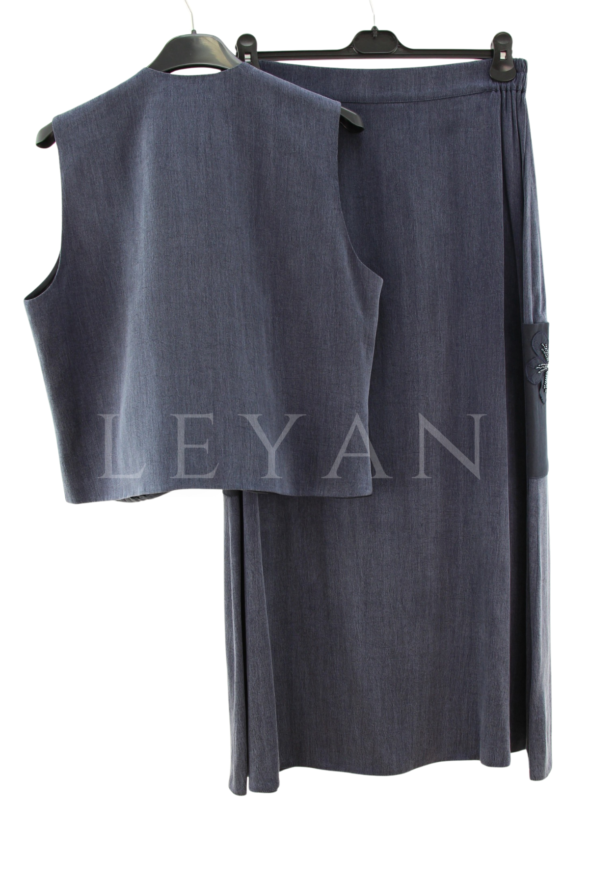 Orhan Store Yelekli Takım- LYN04398 Lacivert