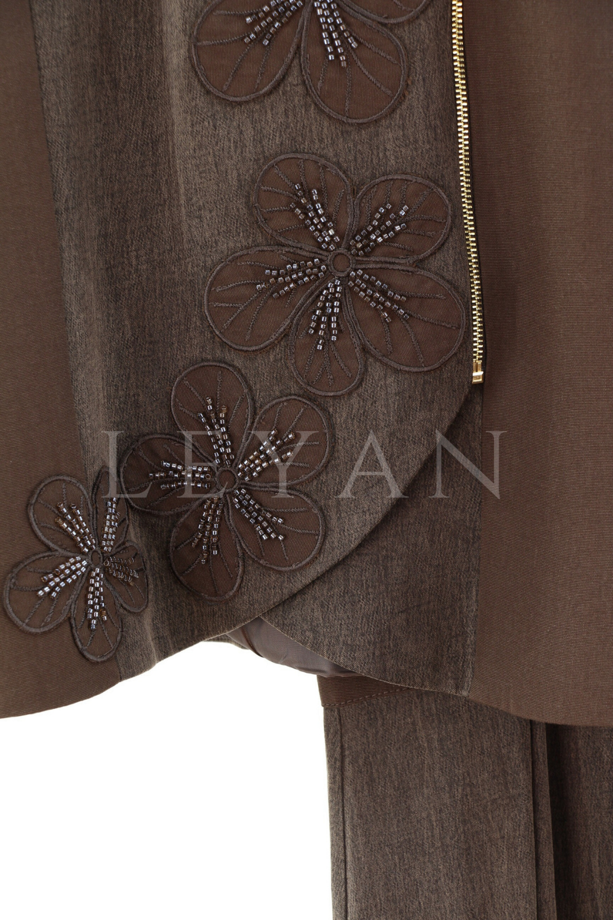 Orhan Store Yelekli Takım- LYN04398 Kahve