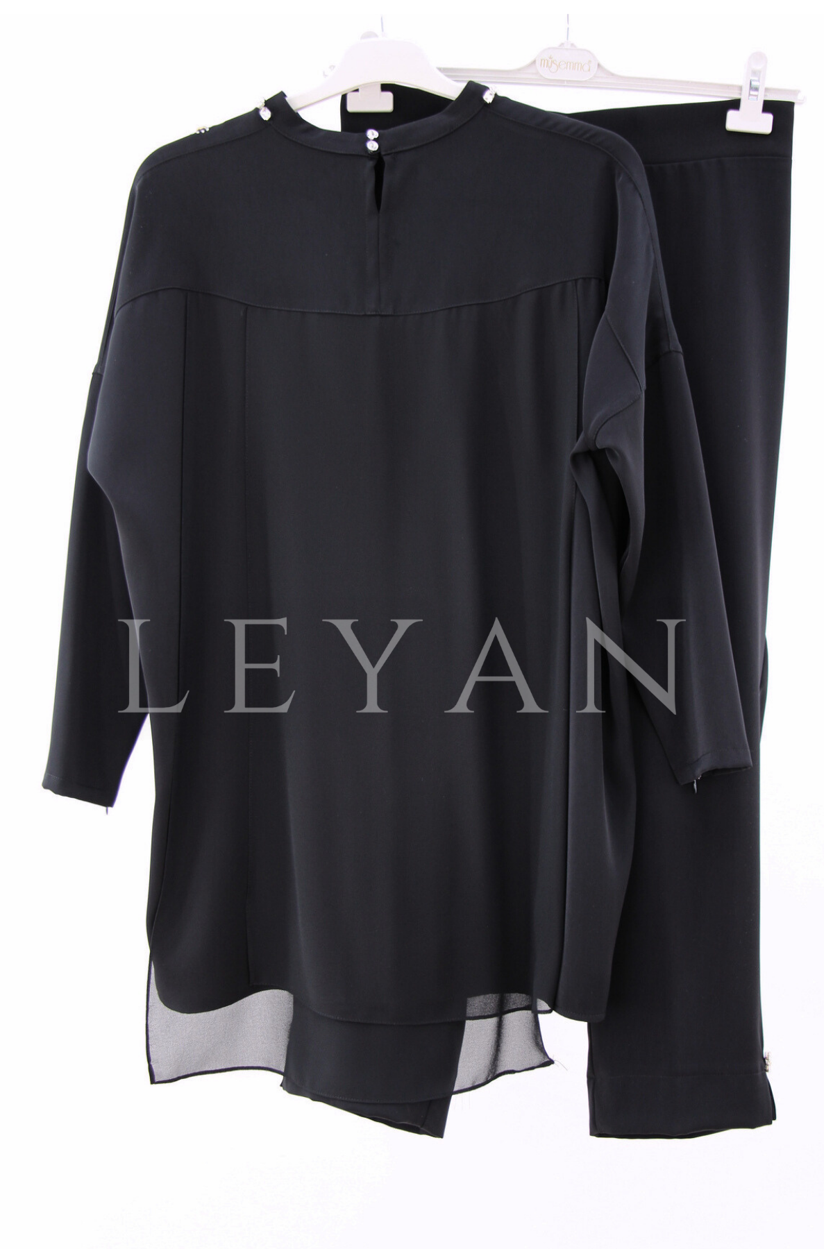 Müsemma Leylak Takım- LYN04422 Siyah