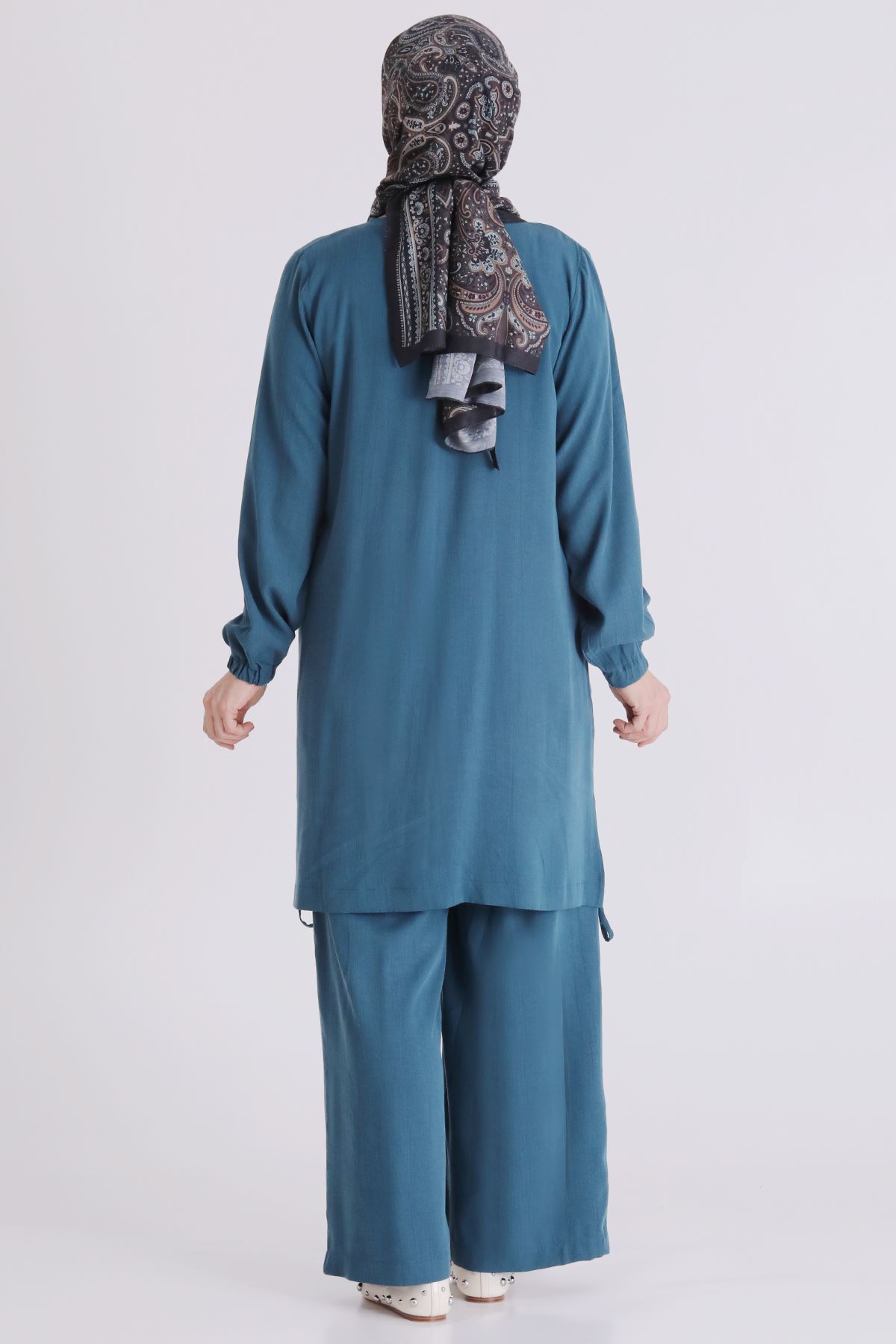 Behrem Büzgülü Takım- LYN04424 Petrol