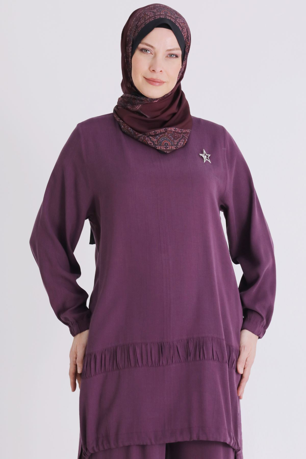 Behrem Büzgülü Takım- LYN04424 Vişne