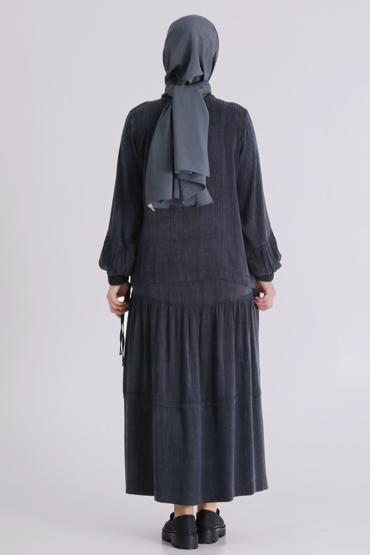 Behrem Qupra Etekli Takım- LYN04432 Siyah