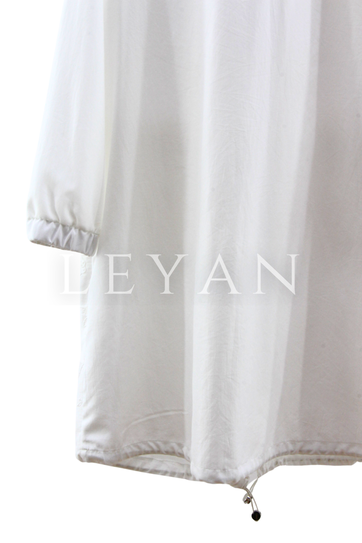 Fuat Gürşen Önü İşlemeli Kap- LYN04435 Ekru