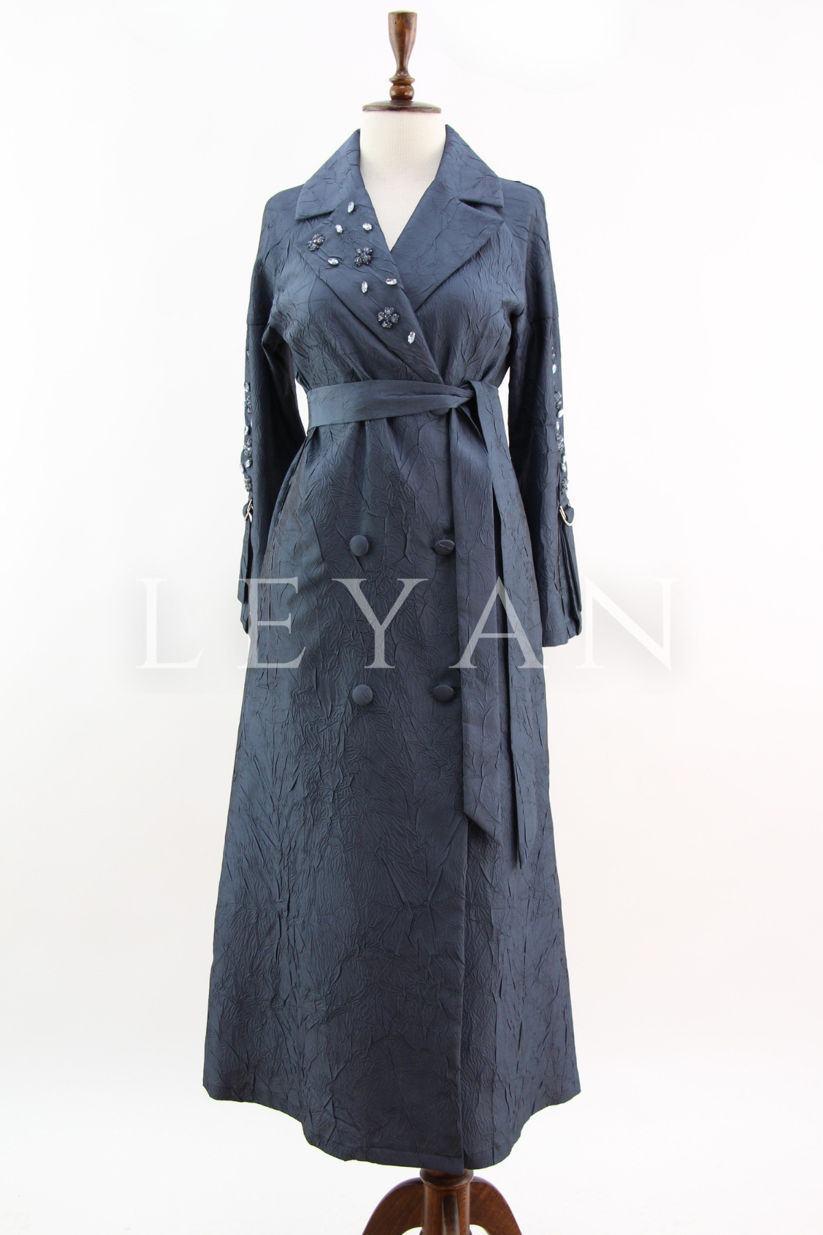 Orhan Store Taş İşlemeli Kap- LYN04400 Lacivert