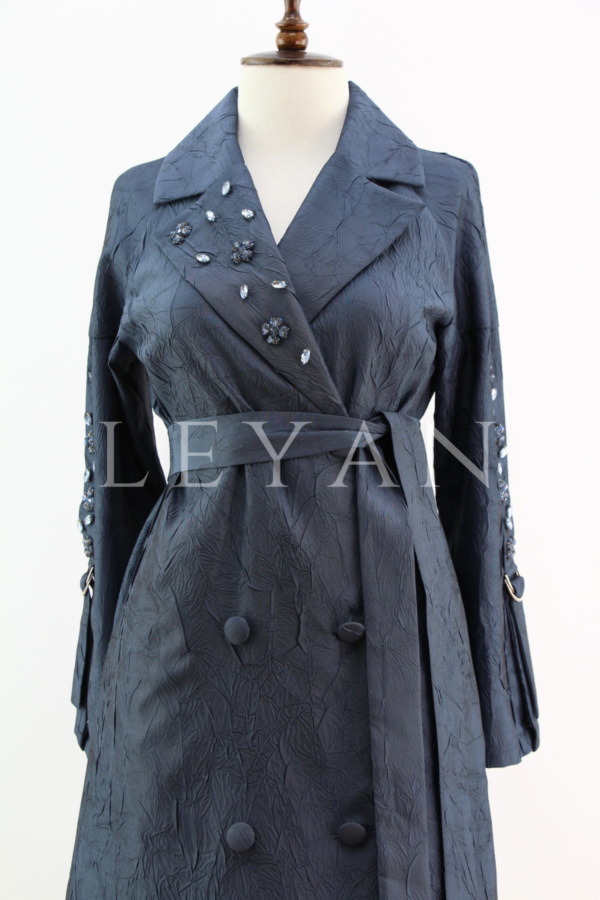 Orhan Store Taş İşlemeli Kap- LYN04400 Lacivert