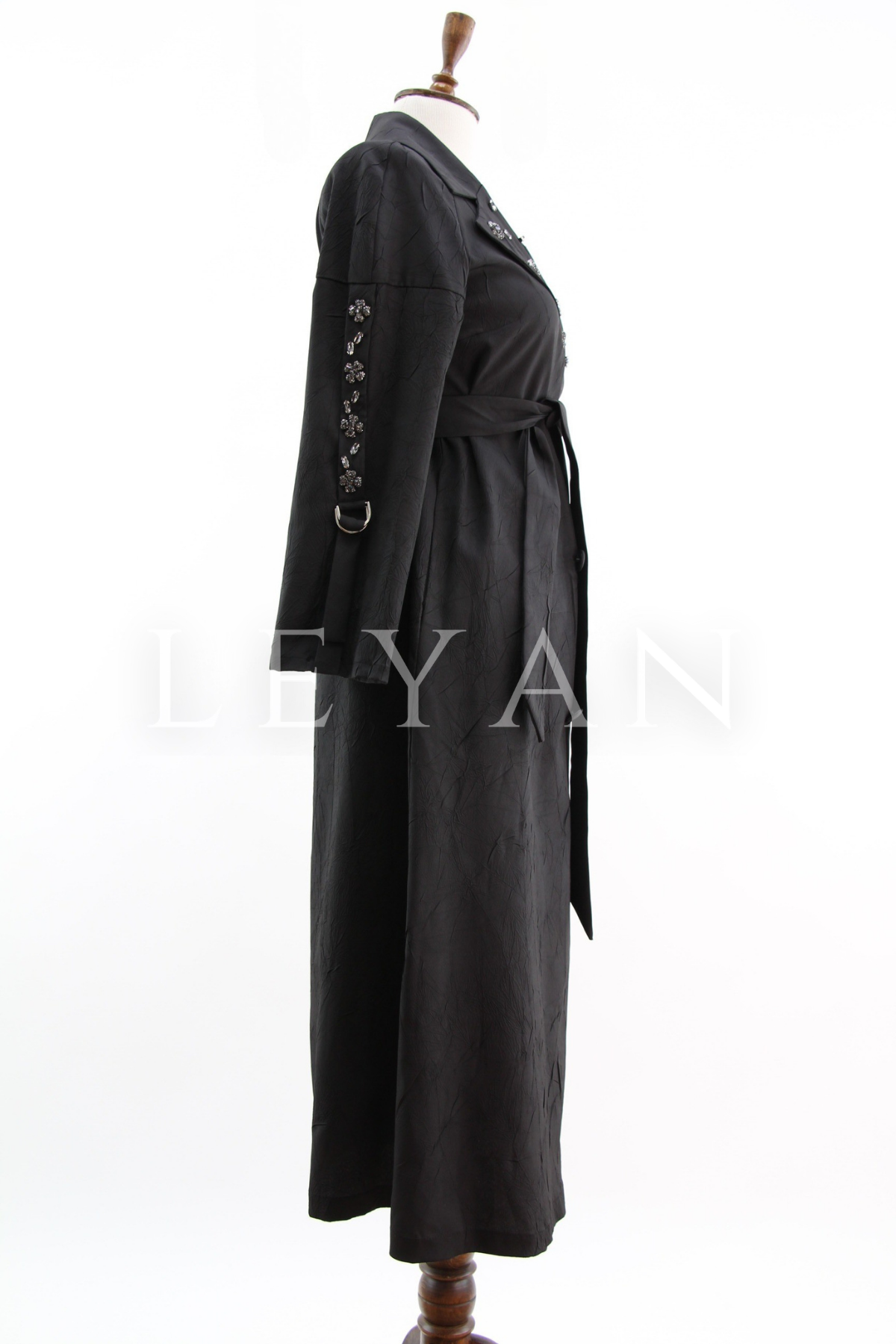 Orhan Store Taş İşlemeli Kap- LYN04400 Siyah