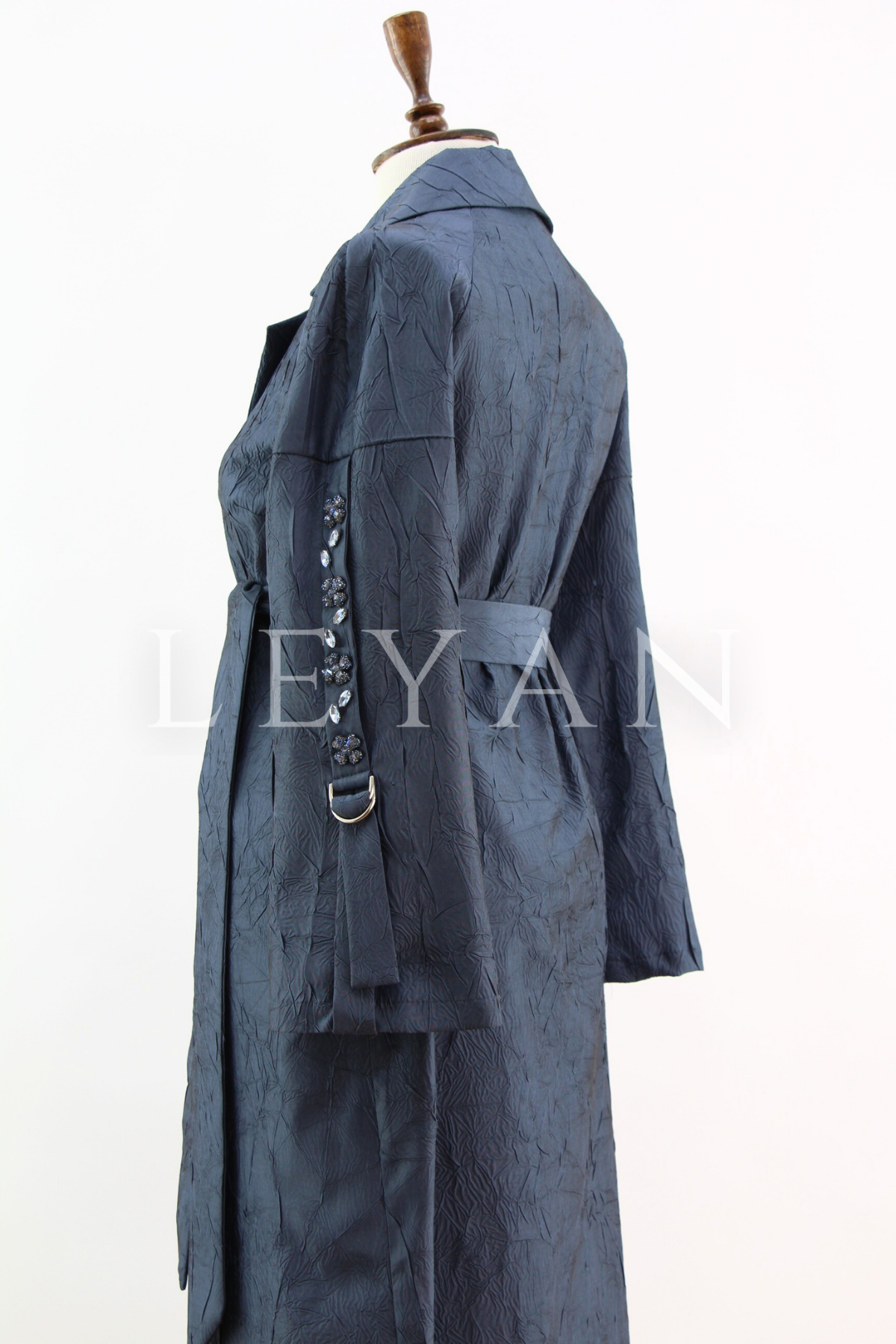 Orhan Store Taş İşlemeli Kap- LYN04400 Lacivert