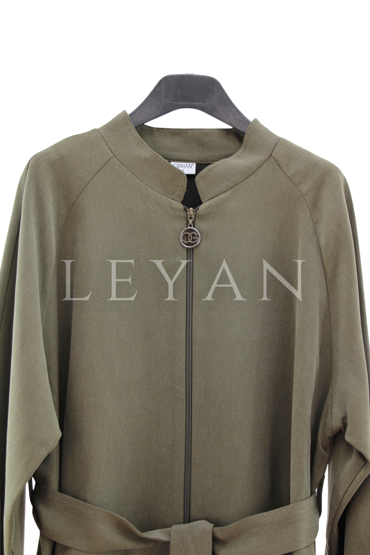 Orhan Store Düğme Detaylı Kap- LYN04442 Haki