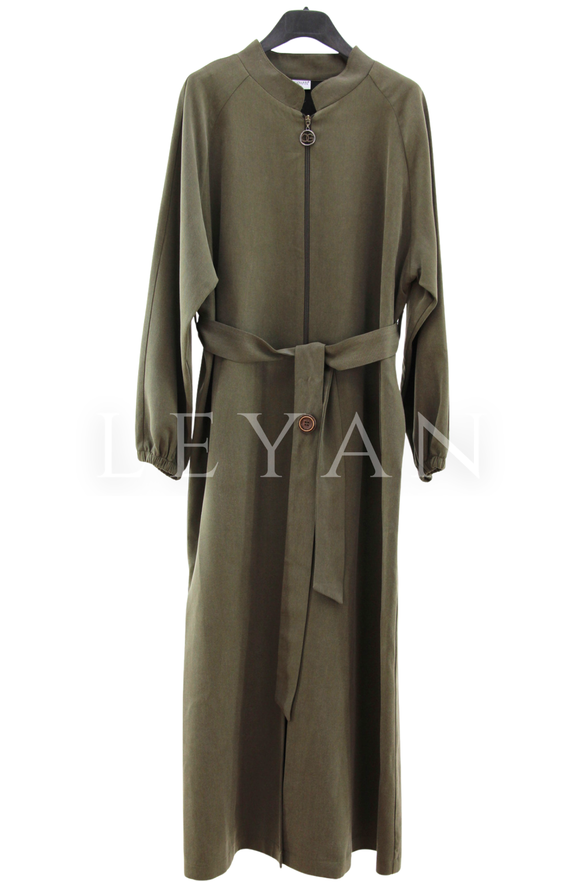 Orhan Store Düğme Detaylı Kap- LYN04442 Haki