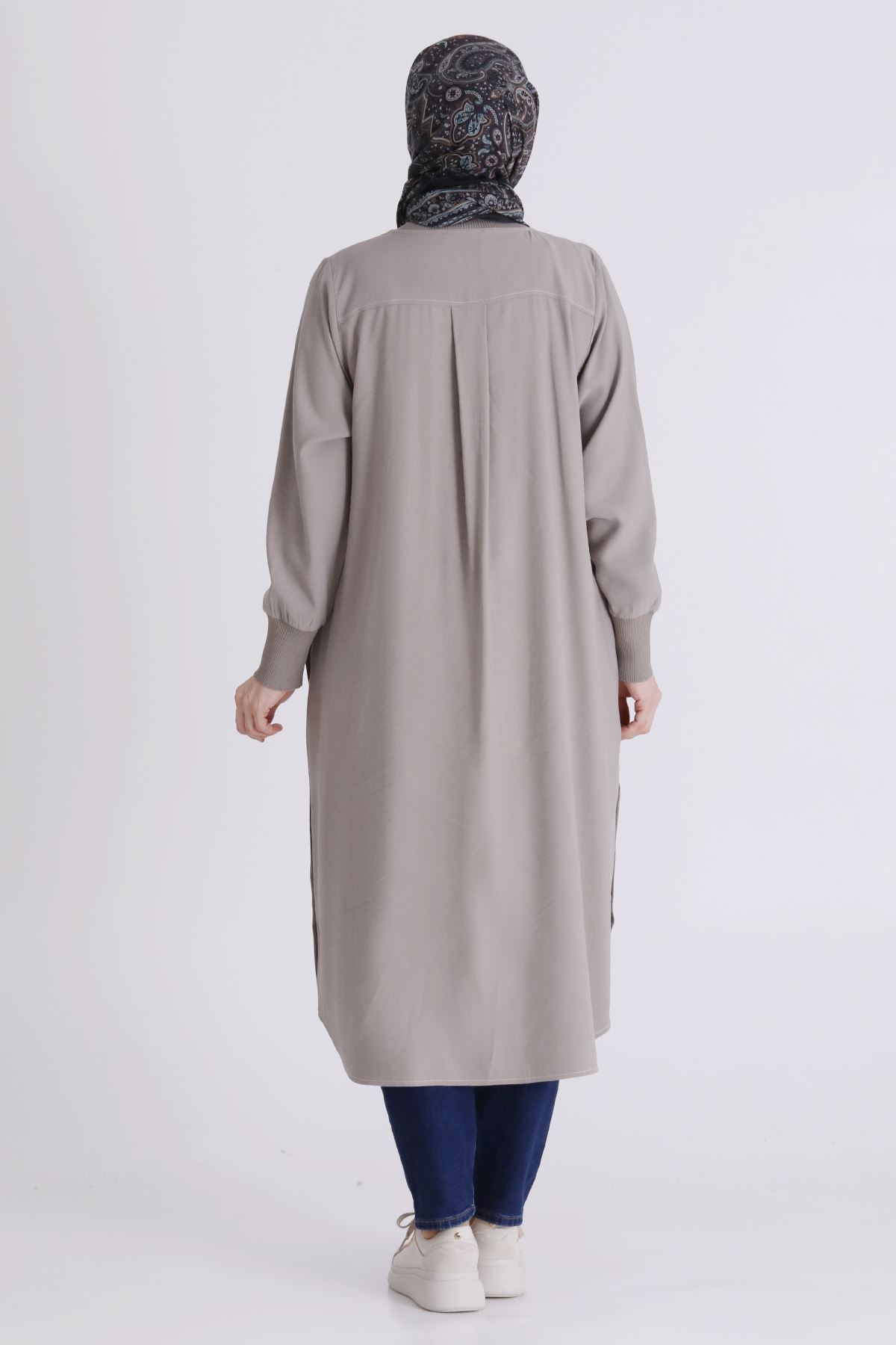 Behrem Çıtçıt Detaylı Kap- LYN04443 Küf Yeşili