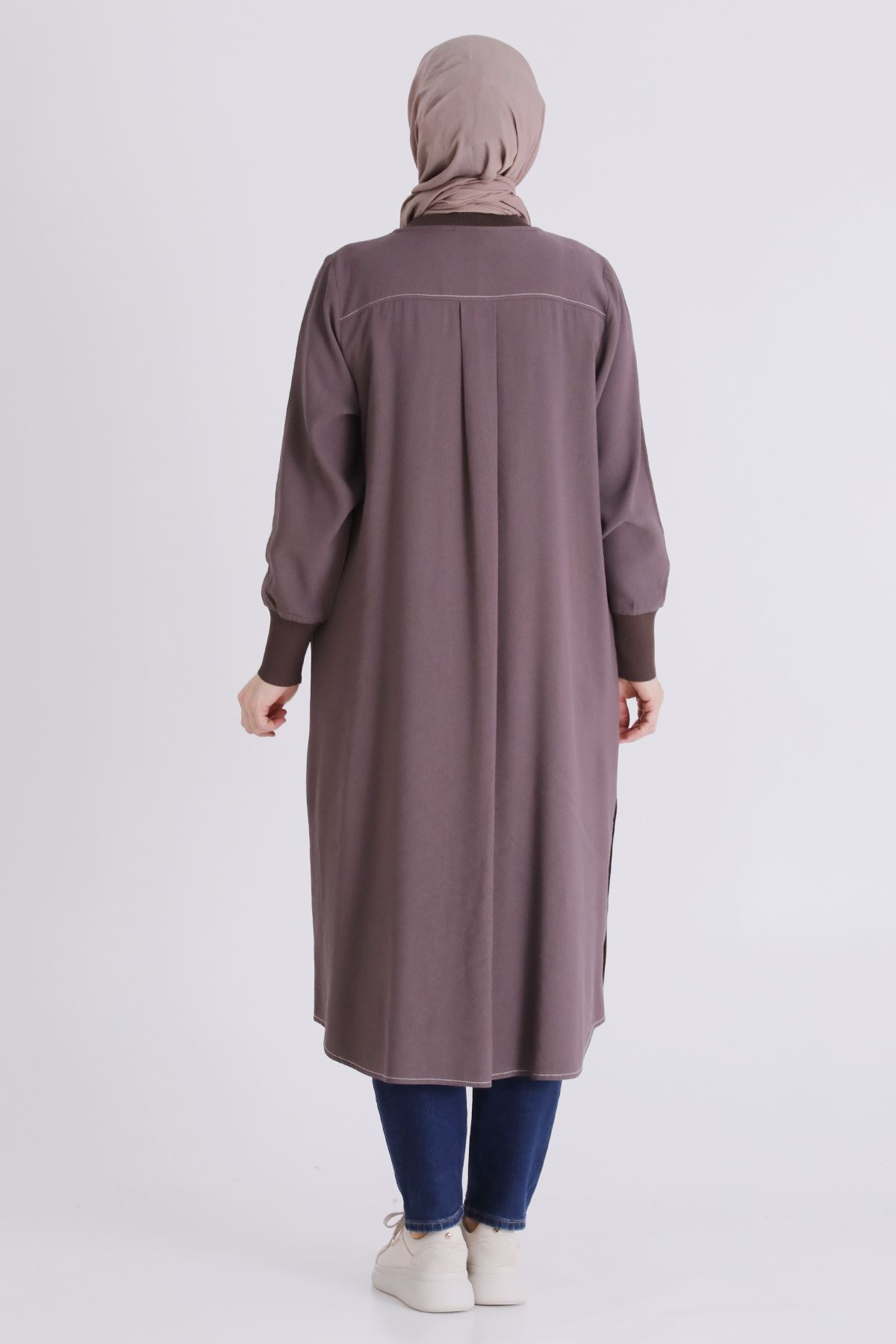 Behrem Çıtçıt Detaylı Kap- LYN04443 Kakao