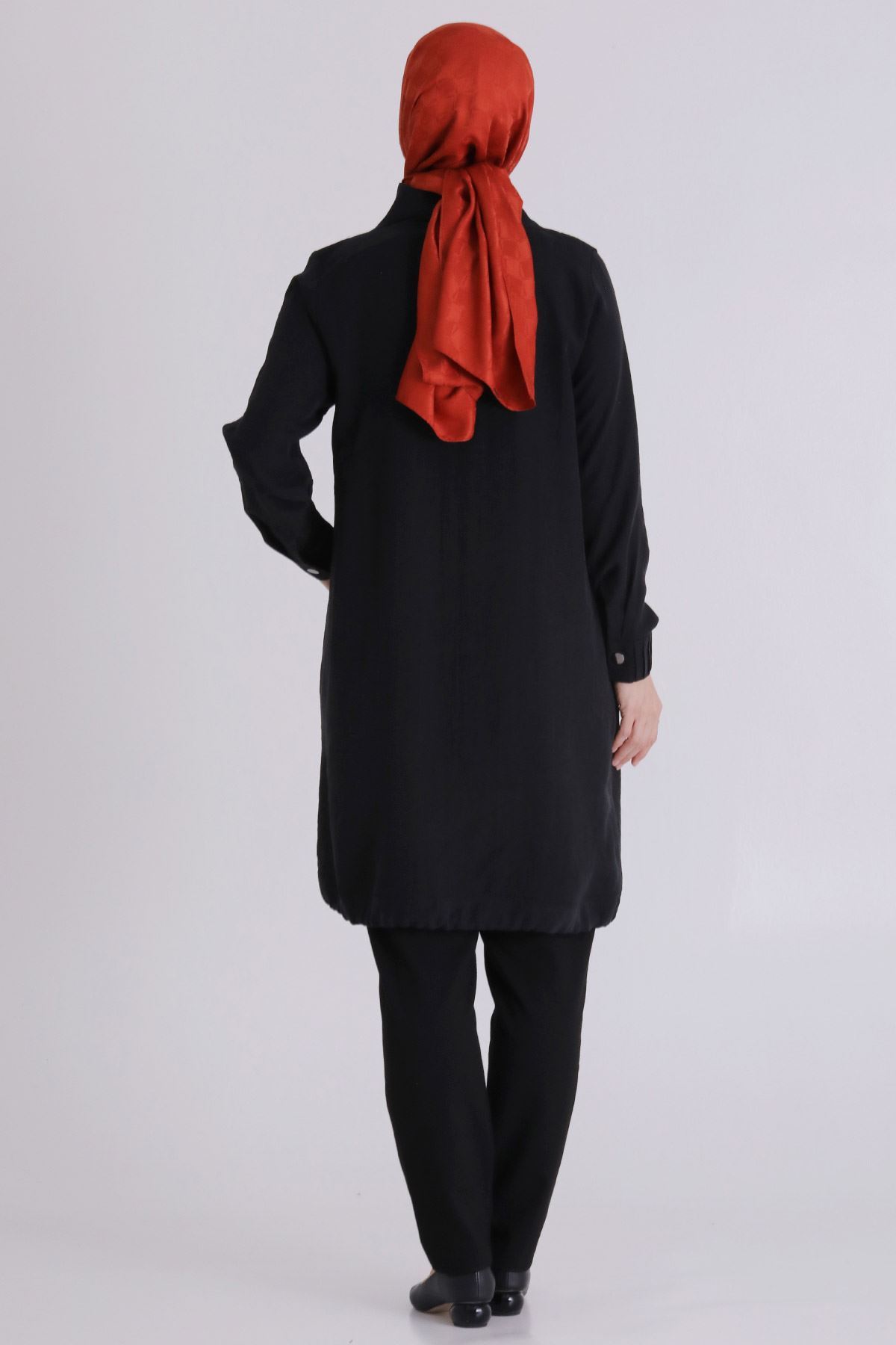 Behrem Tencel Kap- LYN04387 Siyah