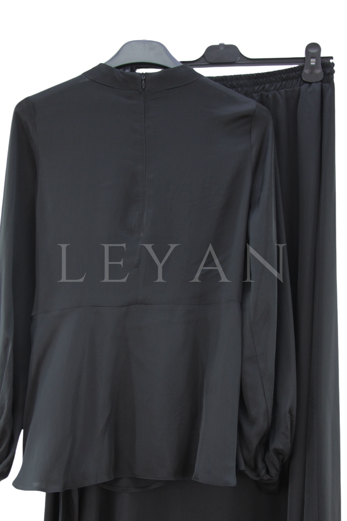 Orhan Store İşleme Detaylı Takım- LYN04448 Siyah