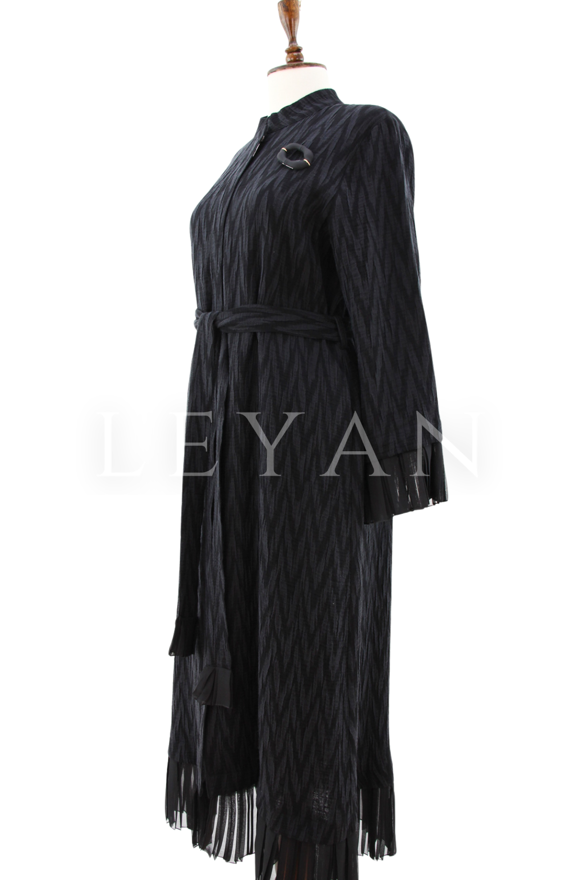 Orhan Store Ferace- LYN04457 Siyah