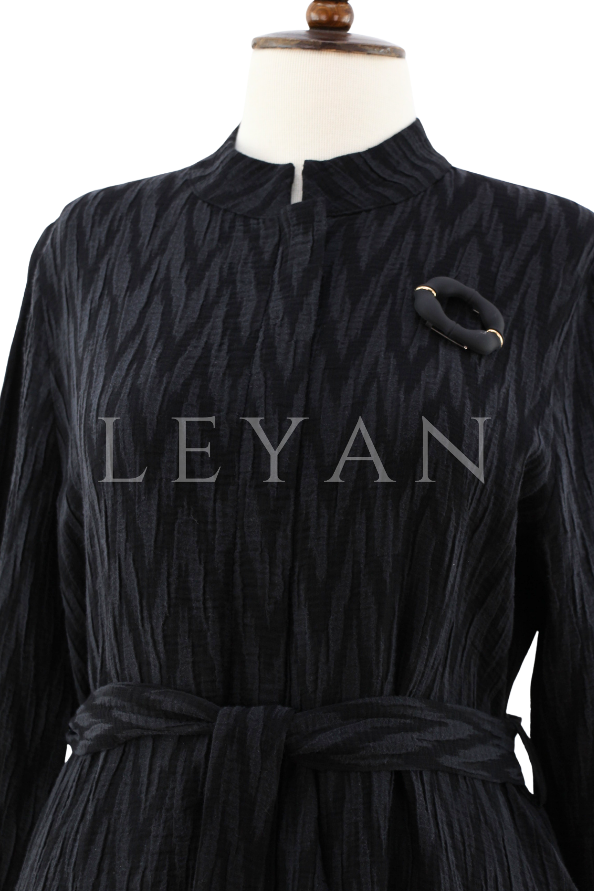 Orhan Store Ferace- LYN04457 Siyah