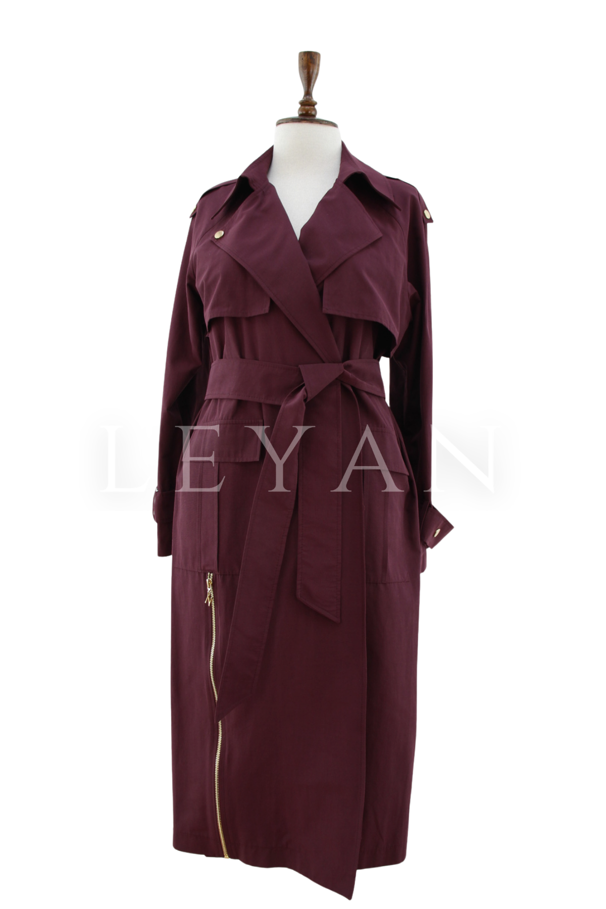 Nuss Kolları Kemerli Kap- LYN04468 Mürdüm