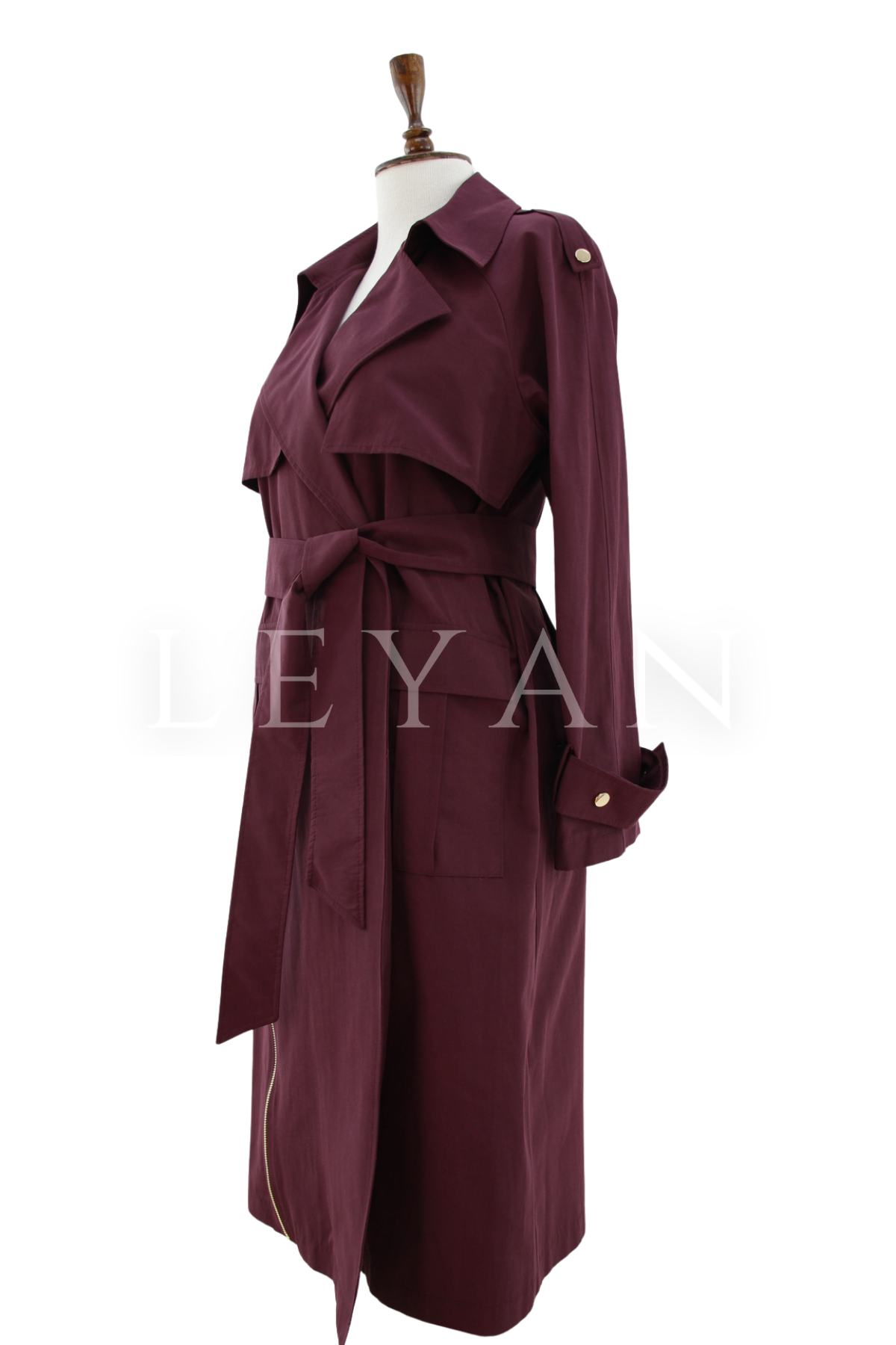 Nuss Kolları Kemerli Kap- LYN04468 Mürdüm