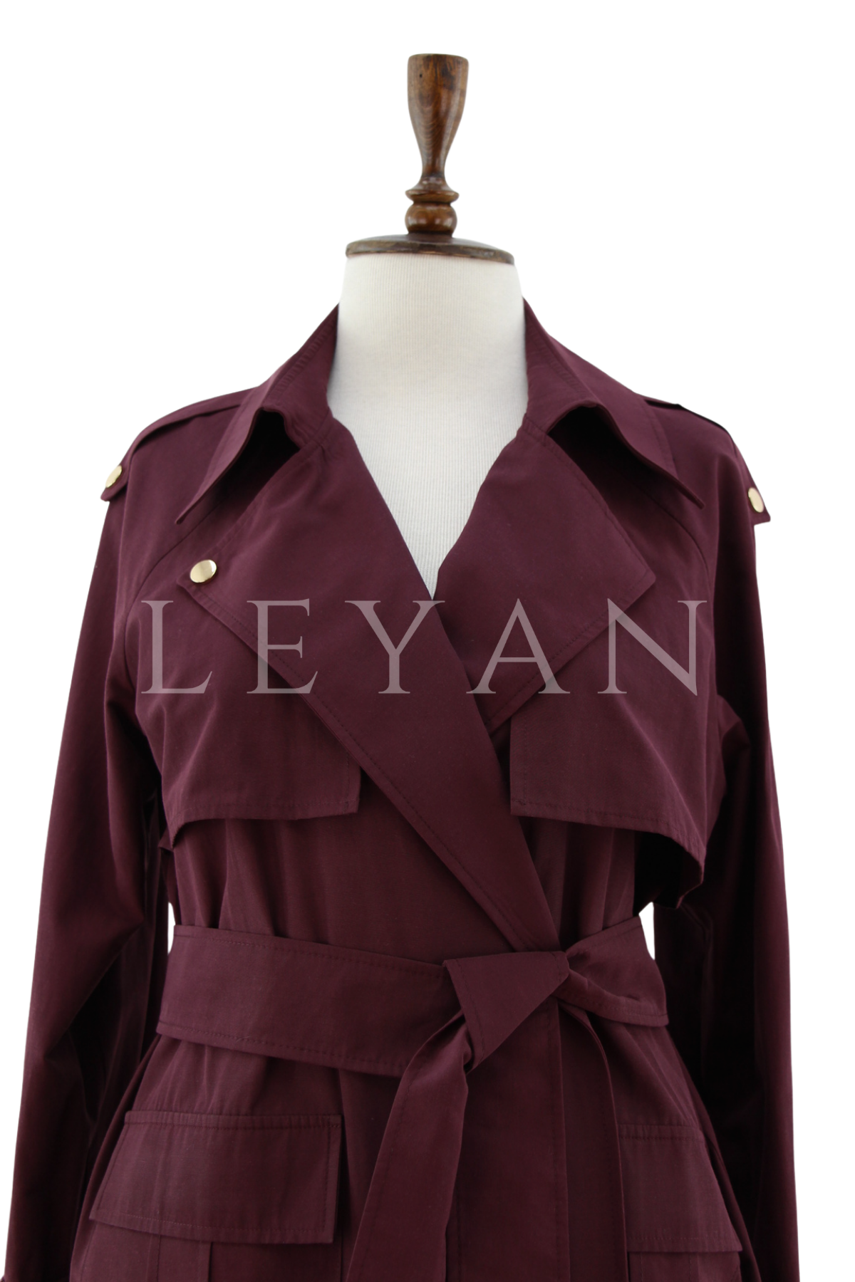 Nuss Kolları Kemerli Kap- LYN04468 Mürdüm