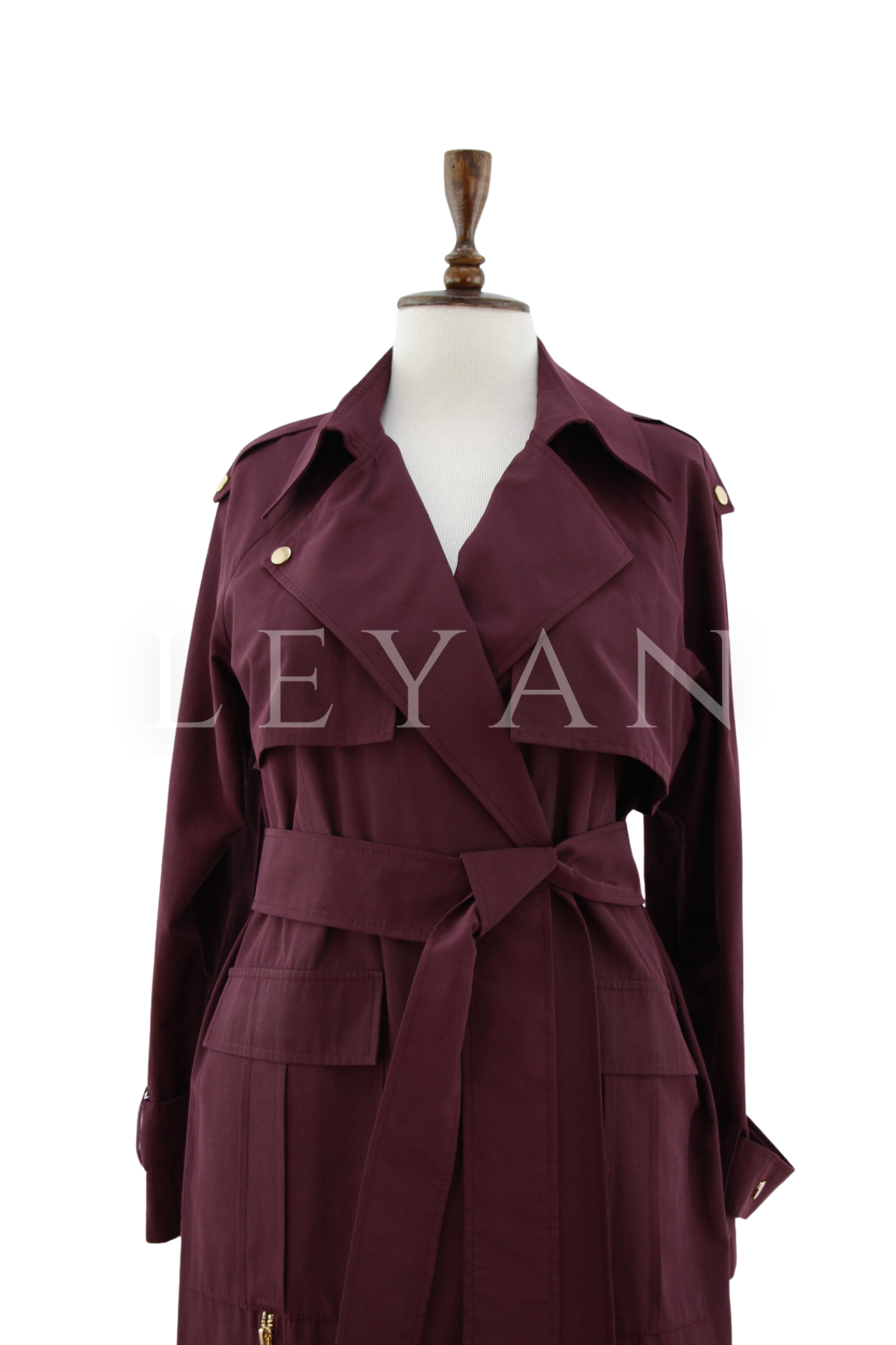 Nuss Kolları Kemerli Kap- LYN04468 Mürdüm