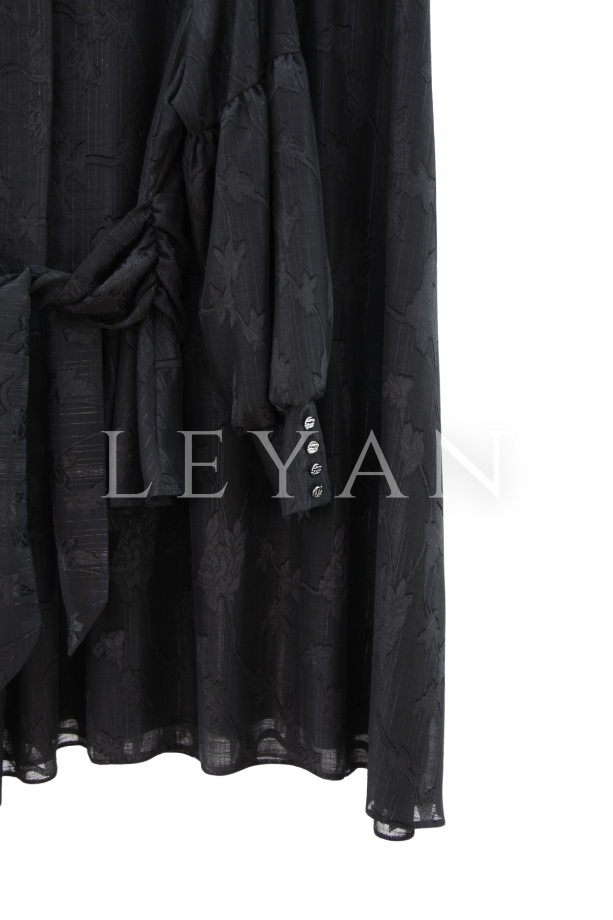Orhan Store Tüllü Takım- LYN04467 Siyah